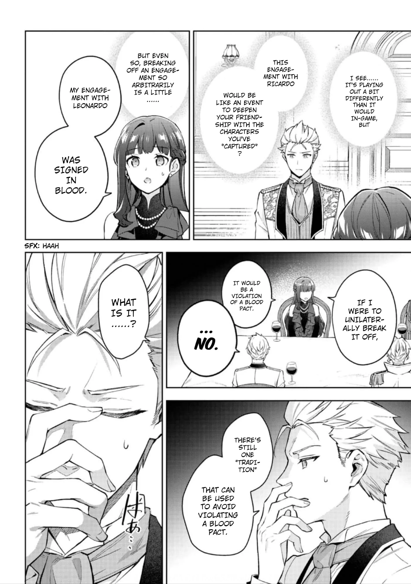 Akutou Ikka no Mana Musume, Tensei Saki mo Otome Game no Gokudou Reijou deshita.: Saijoukyuu Rank no Akuyaku-sama, Sono Dekiai wa Fuyou desu! @COMIC Chapter 21 page 17