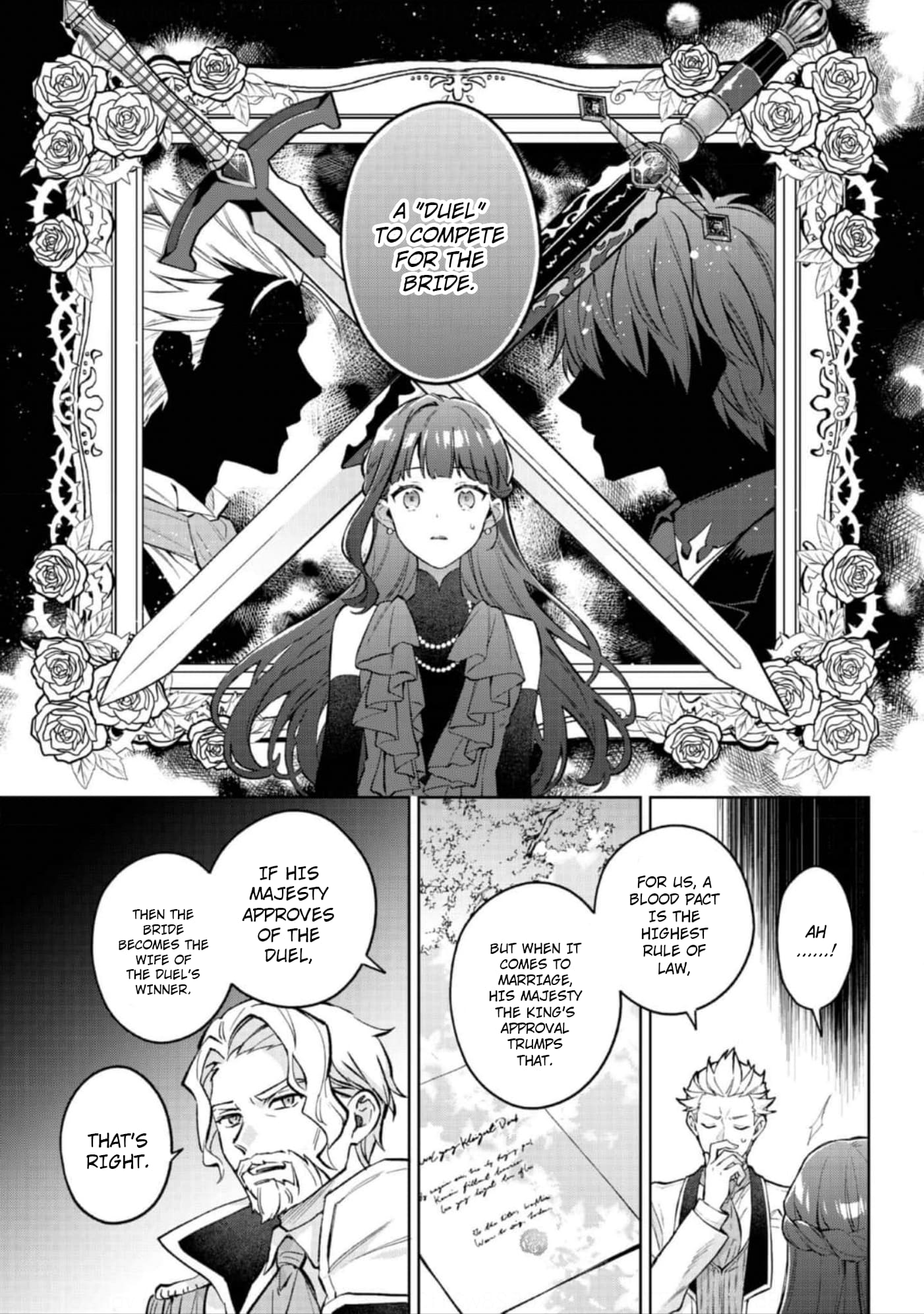 Akutou Ikka no Mana Musume, Tensei Saki mo Otome Game no Gokudou Reijou deshita.: Saijoukyuu Rank no Akuyaku-sama, Sono Dekiai wa Fuyou desu! @COMIC Chapter 21 page 18