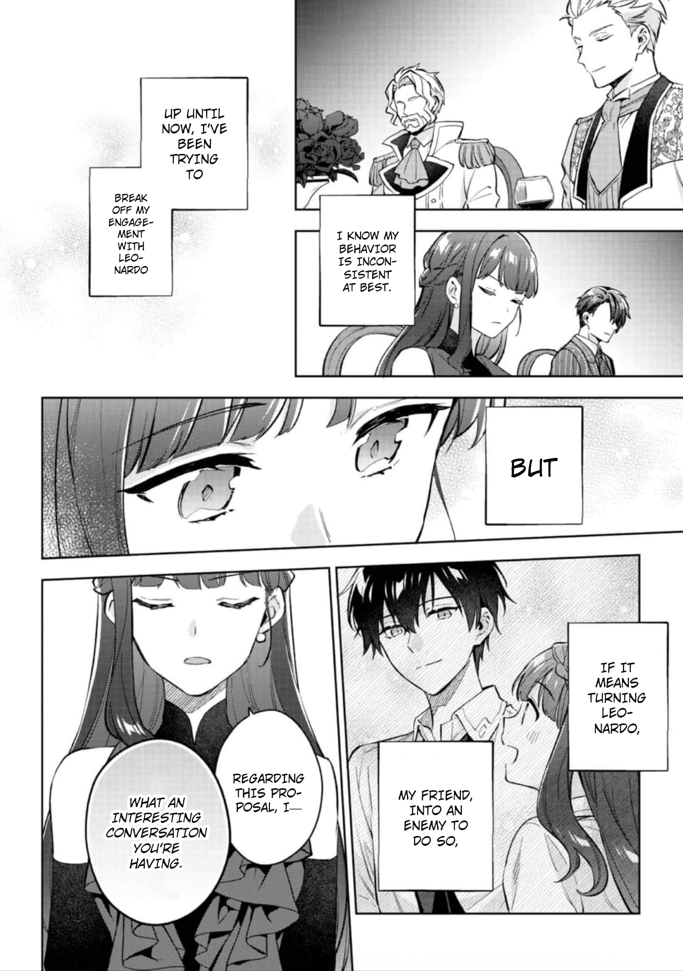 Akutou Ikka no Mana Musume, Tensei Saki mo Otome Game no Gokudou Reijou deshita.: Saijoukyuu Rank no Akuyaku-sama, Sono Dekiai wa Fuyou desu! @COMIC Chapter 21 page 26
