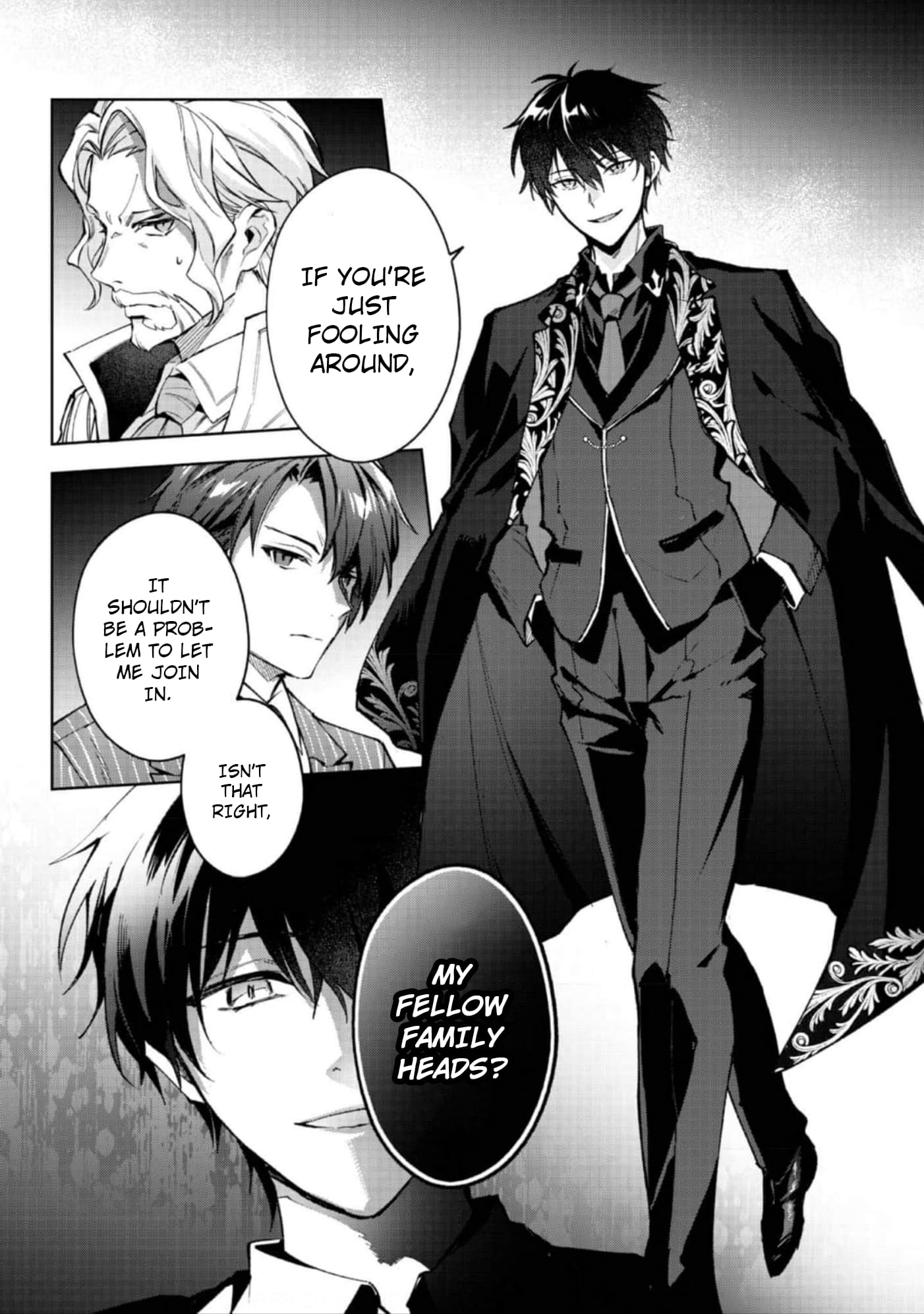 Akutou Ikka no Mana Musume, Tensei Saki mo Otome Game no Gokudou Reijou deshita.: Saijoukyuu Rank no Akuyaku-sama, Sono Dekiai wa Fuyou desu! @COMIC Chapter 21 page 28