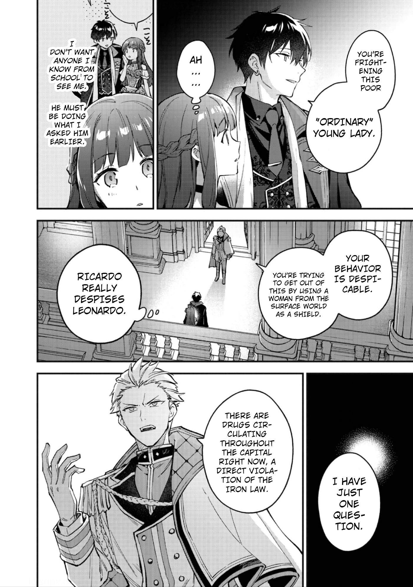 Akutou Ikka no Mana Musume, Tensei Saki mo Otome Game no Gokudou Reijou deshita.: Saijoukyuu Rank no Akuyaku-sama, Sono Dekiai wa Fuyou desu! @COMIC Chapter 10 page 3