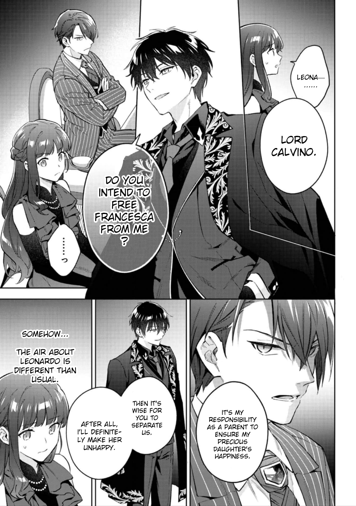 Akutou Ikka no Mana Musume, Tensei Saki mo Otome Game no Gokudou Reijou deshita.: Saijoukyuu Rank no Akuyaku-sama, Sono Dekiai wa Fuyou desu! @COMIC Chapter 22 page 4