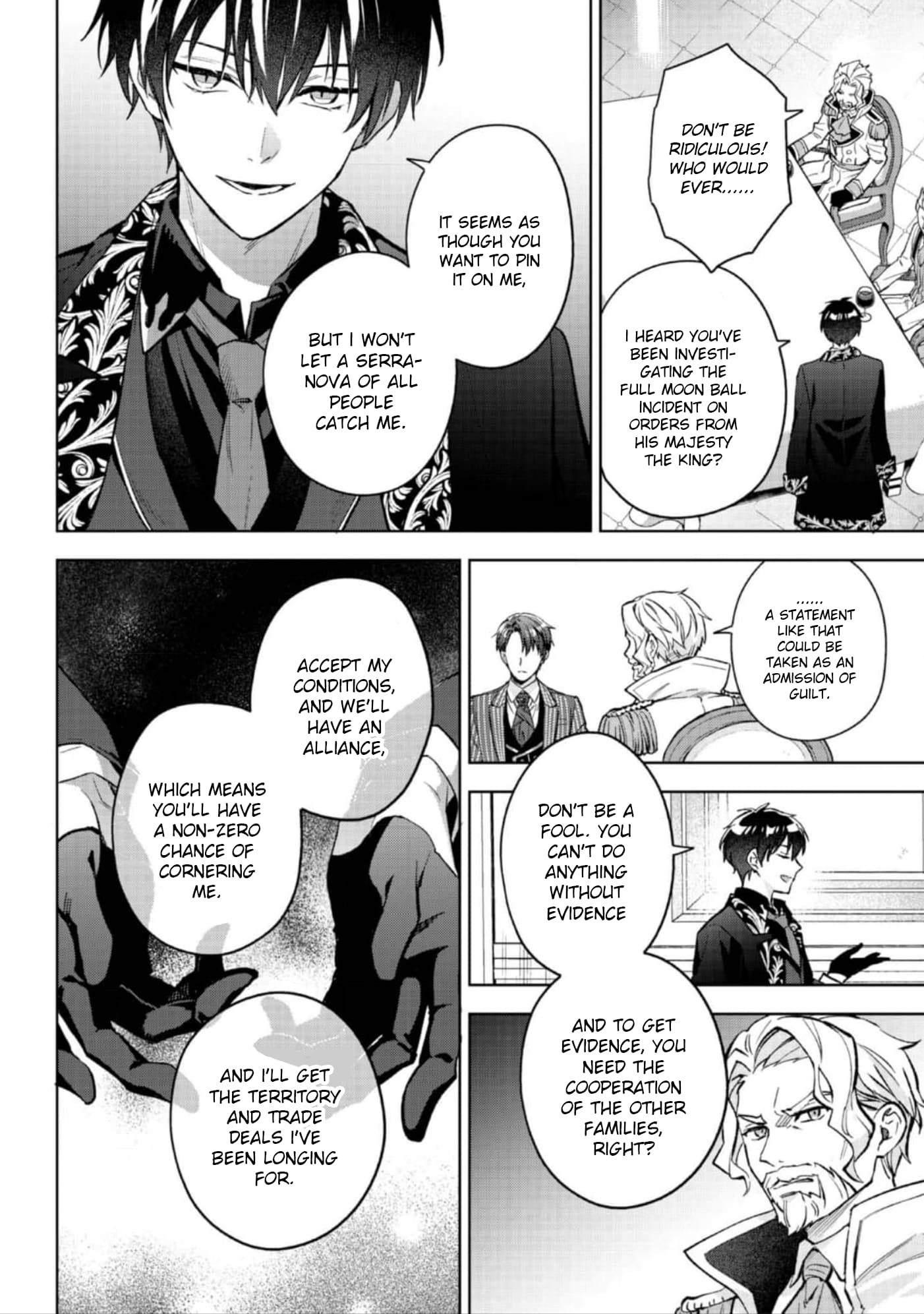 Akutou Ikka no Mana Musume, Tensei Saki mo Otome Game no Gokudou Reijou deshita.: Saijoukyuu Rank no Akuyaku-sama, Sono Dekiai wa Fuyou desu! @COMIC Chapter 22 page 9