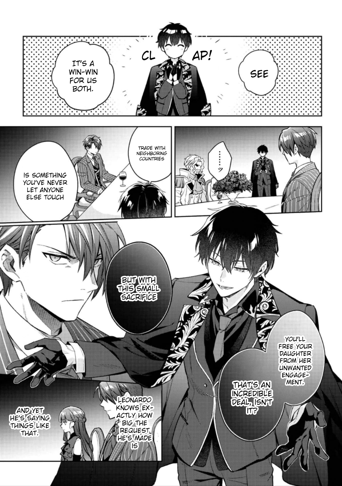 Akutou Ikka no Mana Musume, Tensei Saki mo Otome Game no Gokudou Reijou deshita.: Saijoukyuu Rank no Akuyaku-sama, Sono Dekiai wa Fuyou desu! @COMIC Chapter 22 page 10