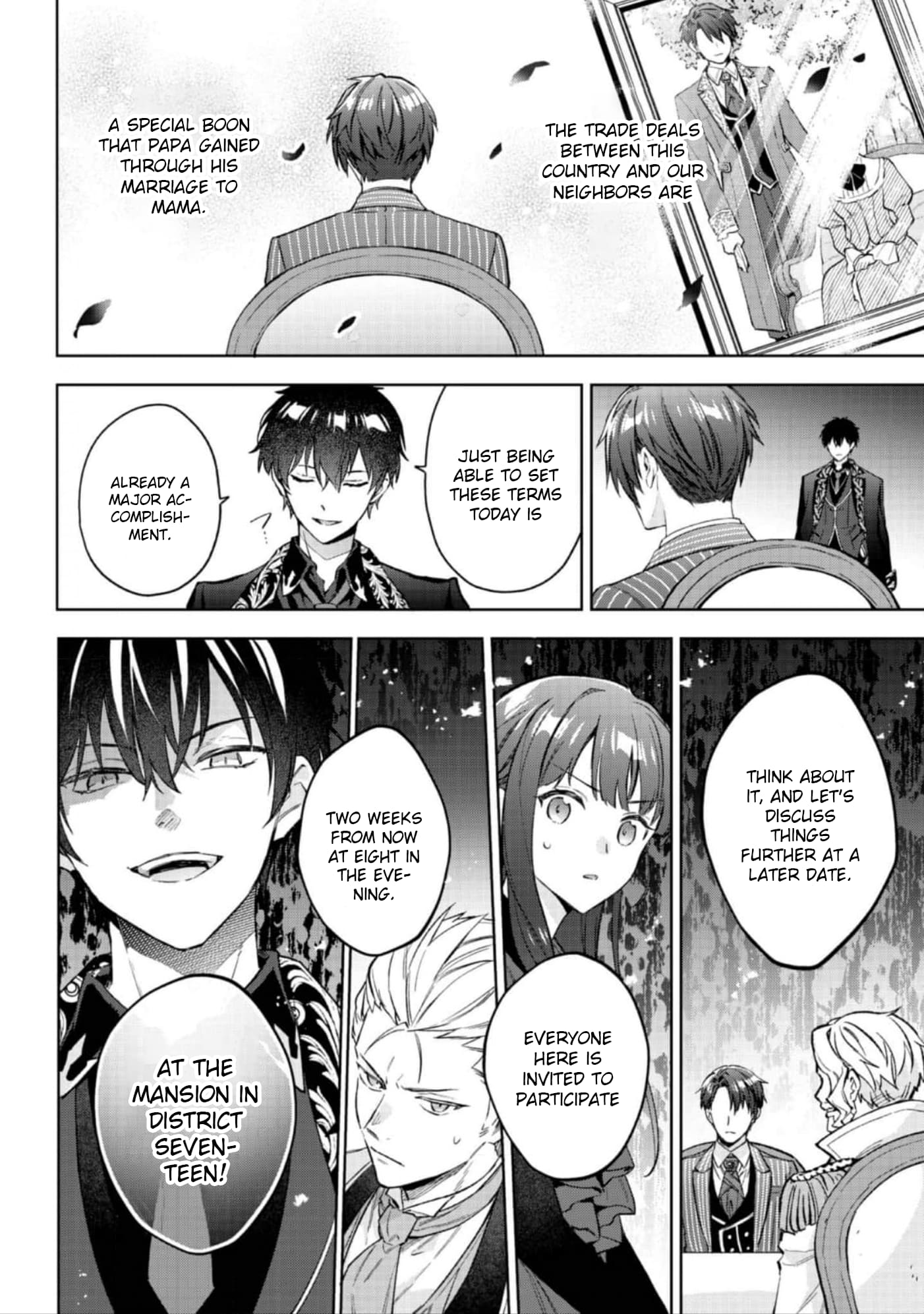 Akutou Ikka no Mana Musume, Tensei Saki mo Otome Game no Gokudou Reijou deshita.: Saijoukyuu Rank no Akuyaku-sama, Sono Dekiai wa Fuyou desu! @COMIC Chapter 22 page 11