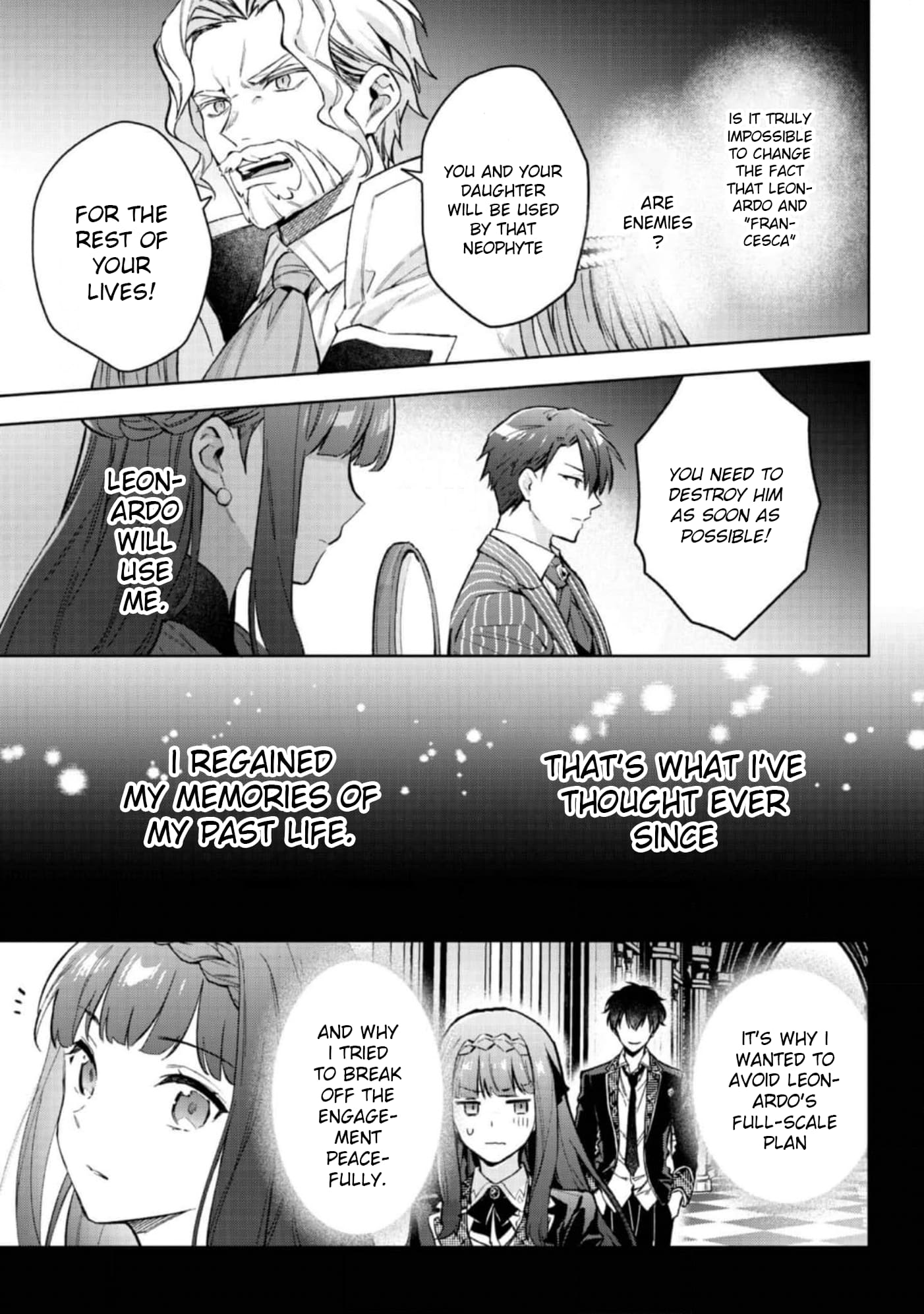 Akutou Ikka no Mana Musume, Tensei Saki mo Otome Game no Gokudou Reijou deshita.: Saijoukyuu Rank no Akuyaku-sama, Sono Dekiai wa Fuyou desu! @COMIC Chapter 22 page 14