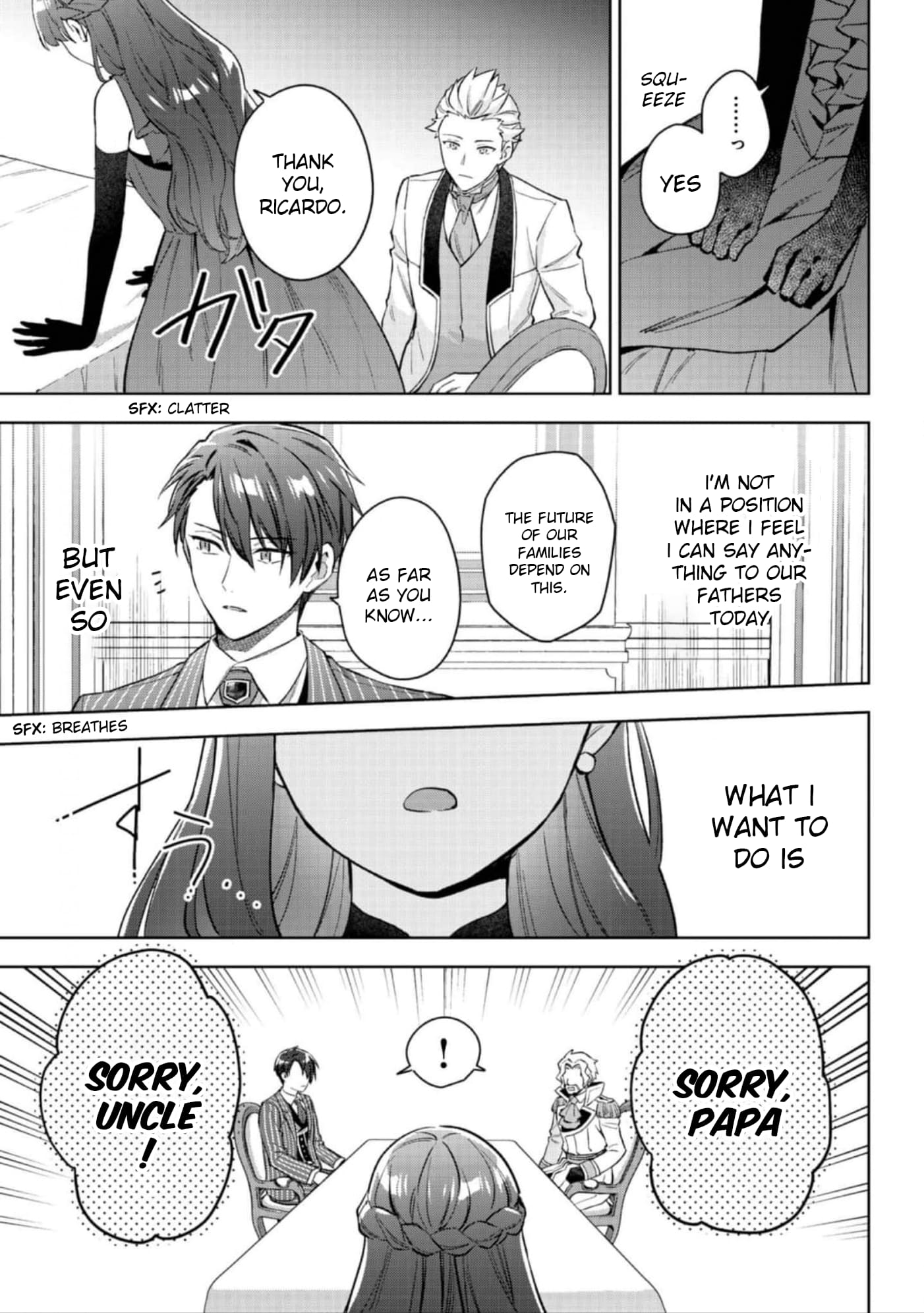 Akutou Ikka no Mana Musume, Tensei Saki mo Otome Game no Gokudou Reijou deshita.: Saijoukyuu Rank no Akuyaku-sama, Sono Dekiai wa Fuyou desu! @COMIC Chapter 22 page 18