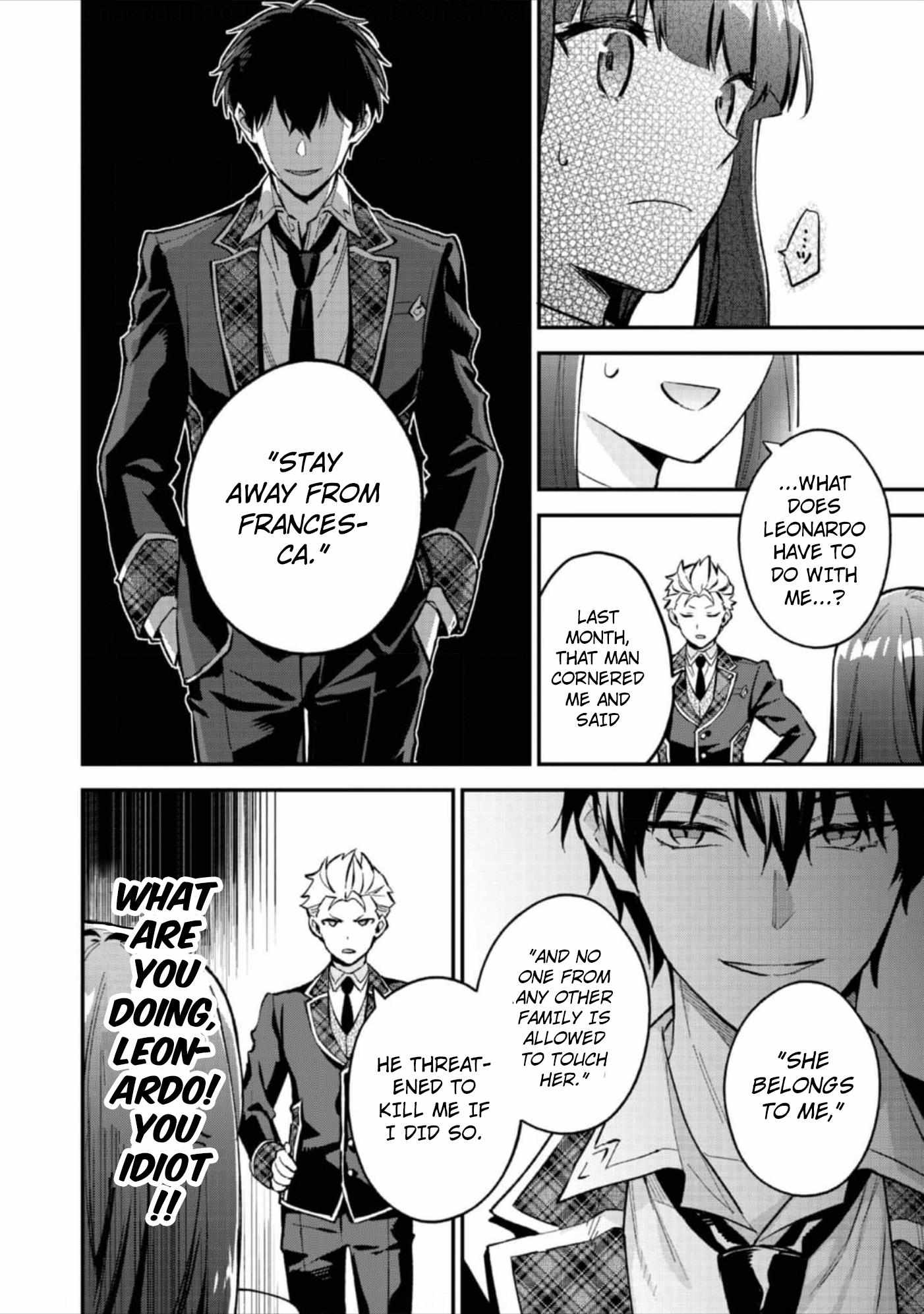 Akutou Ikka no Mana Musume, Tensei Saki mo Otome Game no Gokudou Reijou deshita.: Saijoukyuu Rank no Akuyaku-sama, Sono Dekiai wa Fuyou desu! @COMIC Chapter 6 page 8