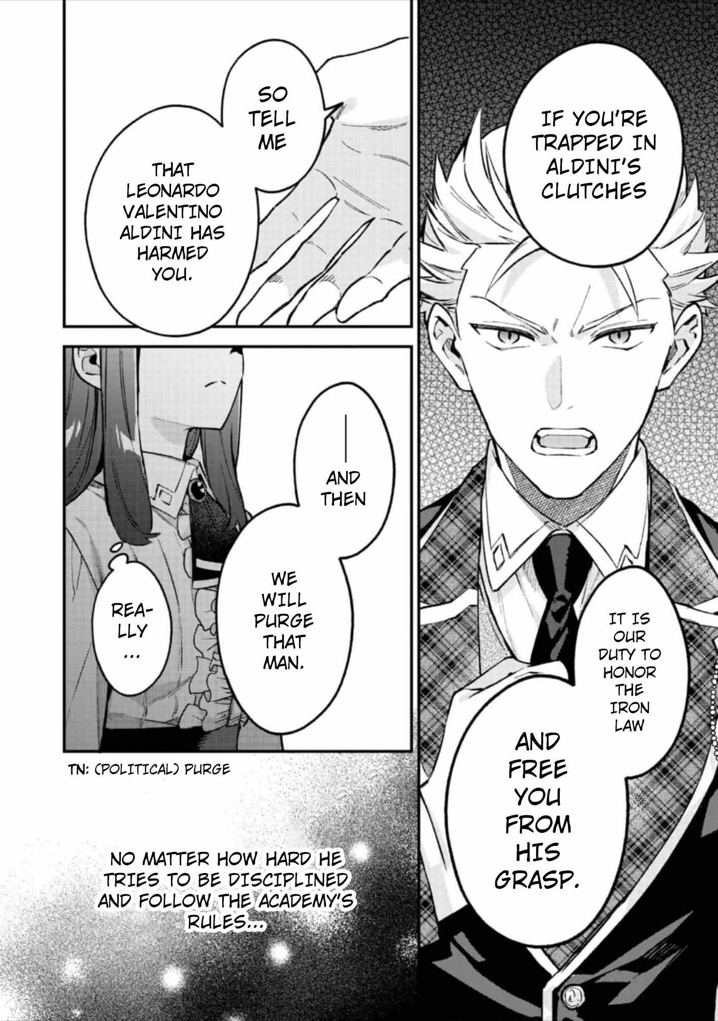 Akutou Ikka no Mana Musume, Tensei Saki mo Otome Game no Gokudou Reijou deshita.: Saijoukyuu Rank no Akuyaku-sama, Sono Dekiai wa Fuyou desu! @COMIC Chapter 6 page 12