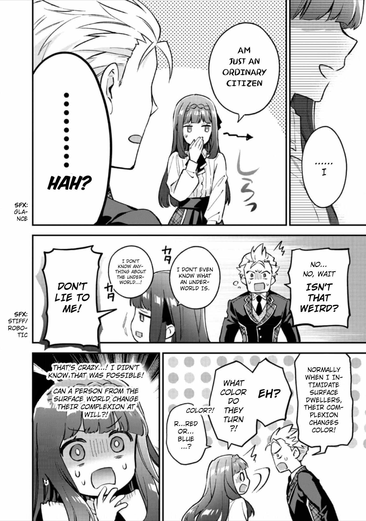Akutou Ikka no Mana Musume, Tensei Saki mo Otome Game no Gokudou Reijou deshita.: Saijoukyuu Rank no Akuyaku-sama, Sono Dekiai wa Fuyou desu! @COMIC Chapter 6 page 16