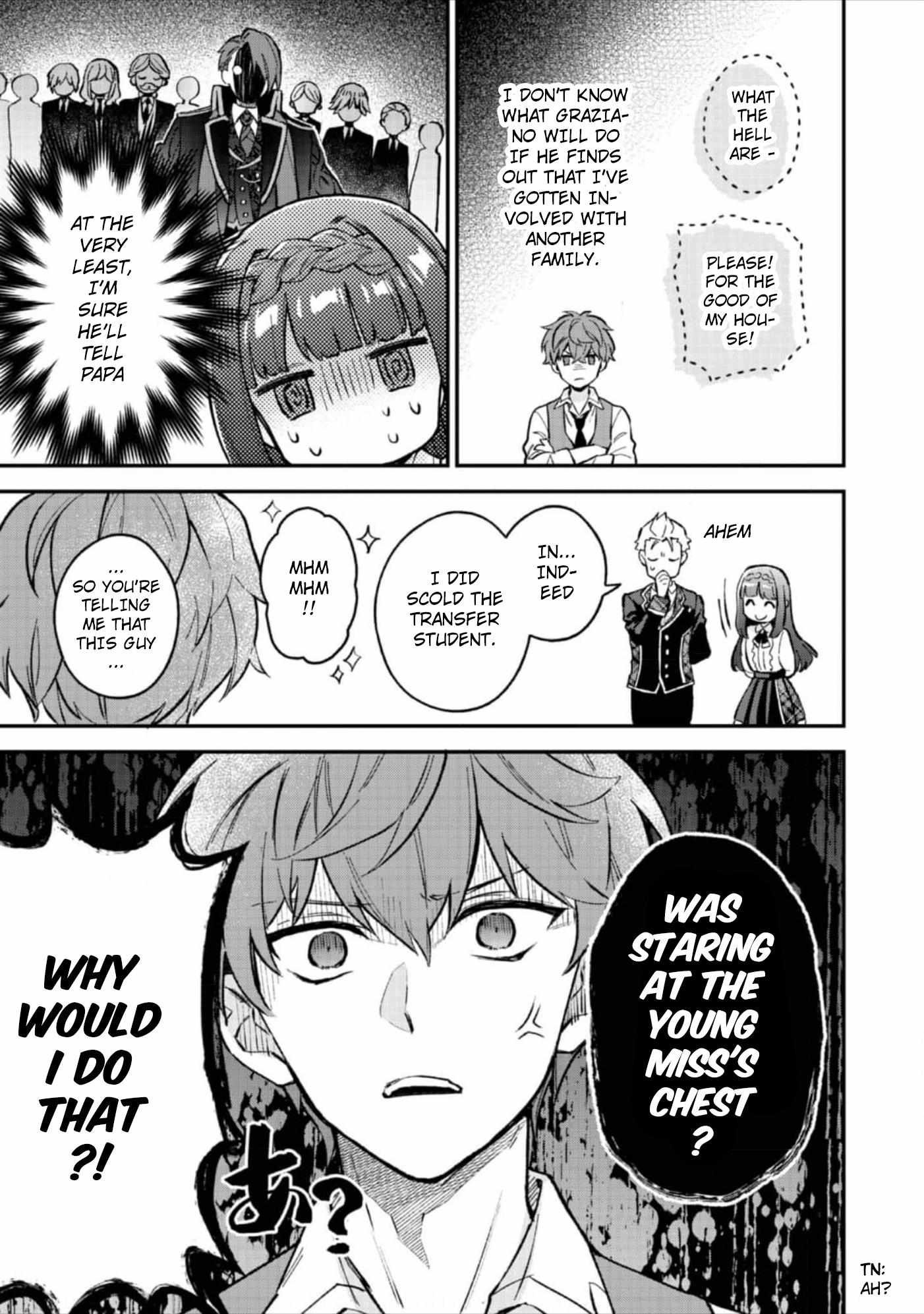 Akutou Ikka no Mana Musume, Tensei Saki mo Otome Game no Gokudou Reijou deshita.: Saijoukyuu Rank no Akuyaku-sama, Sono Dekiai wa Fuyou desu! @COMIC Chapter 6 page 19
