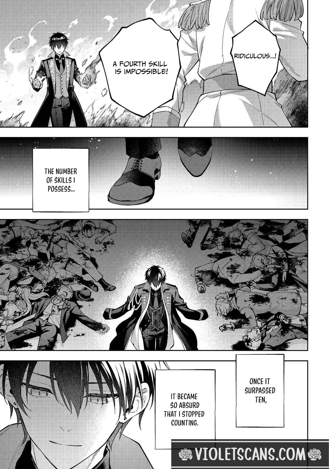 Akutou Ikka no Mana Musume, Tensei Saki mo Otome Game no Gokudou Reijou deshita.: Saijoukyuu Rank no Akuyaku-sama, Sono Dekiai wa Fuyou desu! @COMIC Chapter 29 page 2