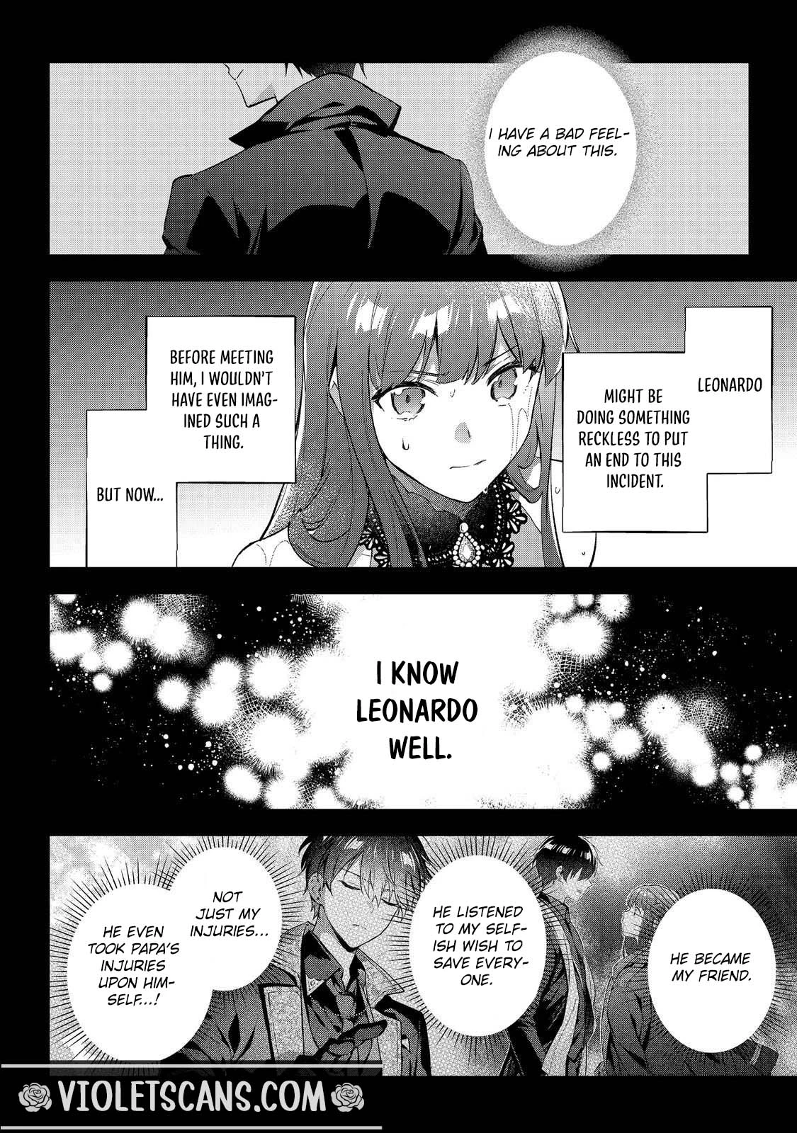 Akutou Ikka no Mana Musume, Tensei Saki mo Otome Game no Gokudou Reijou deshita.: Saijoukyuu Rank no Akuyaku-sama, Sono Dekiai wa Fuyou desu! @COMIC Chapter 29 page 12