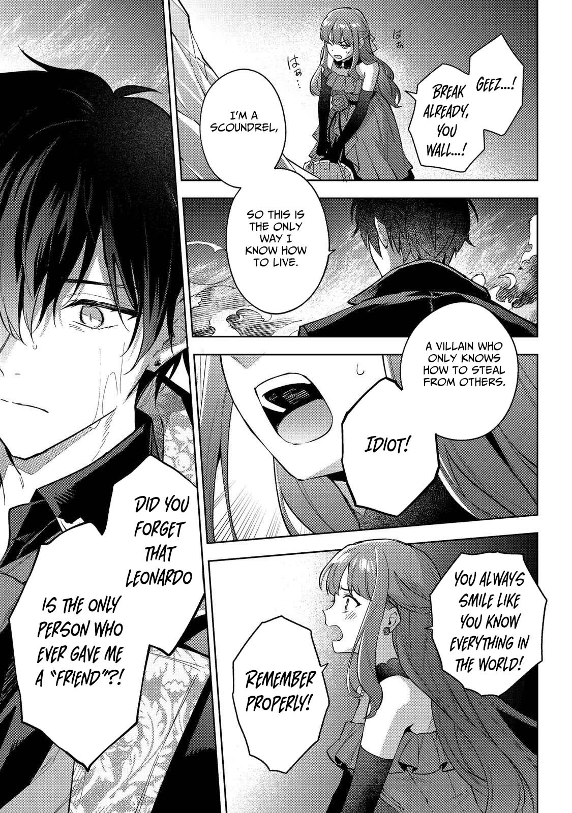 Akutou Ikka no Mana Musume, Tensei Saki mo Otome Game no Gokudou Reijou deshita.: Saijoukyuu Rank no Akuyaku-sama, Sono Dekiai wa Fuyou desu! @COMIC Chapter 29 page 21