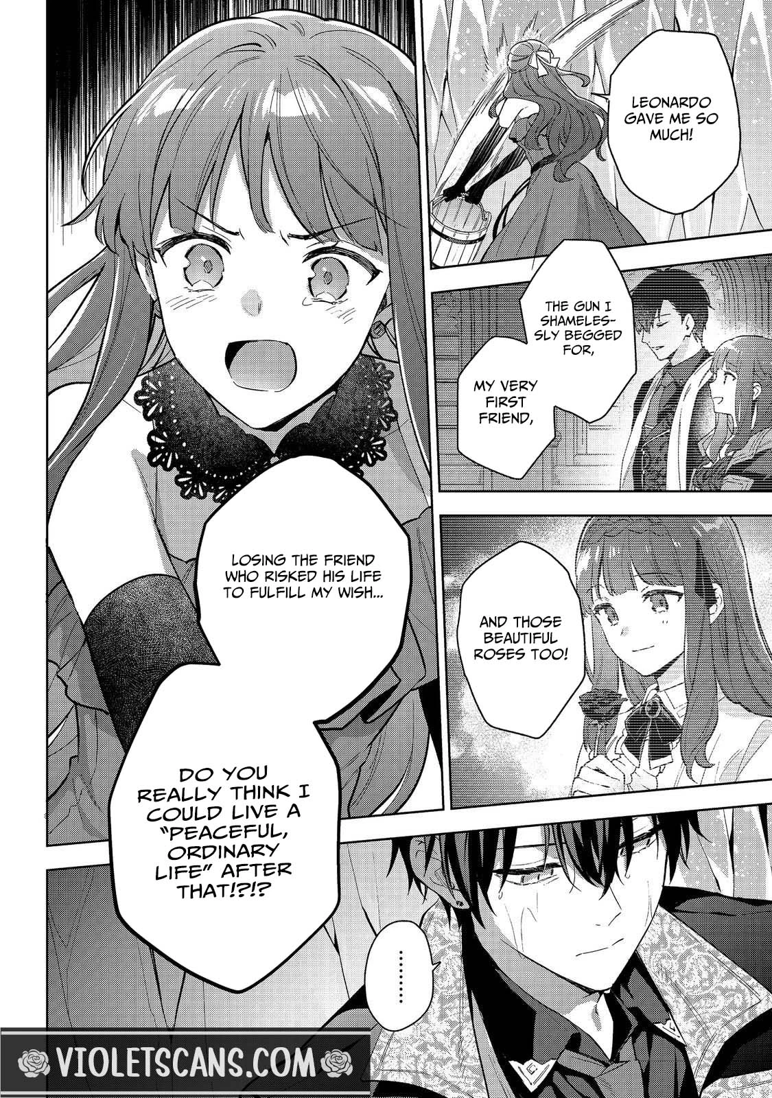 Akutou Ikka no Mana Musume, Tensei Saki mo Otome Game no Gokudou Reijou deshita.: Saijoukyuu Rank no Akuyaku-sama, Sono Dekiai wa Fuyou desu! @COMIC Chapter 29 page 22