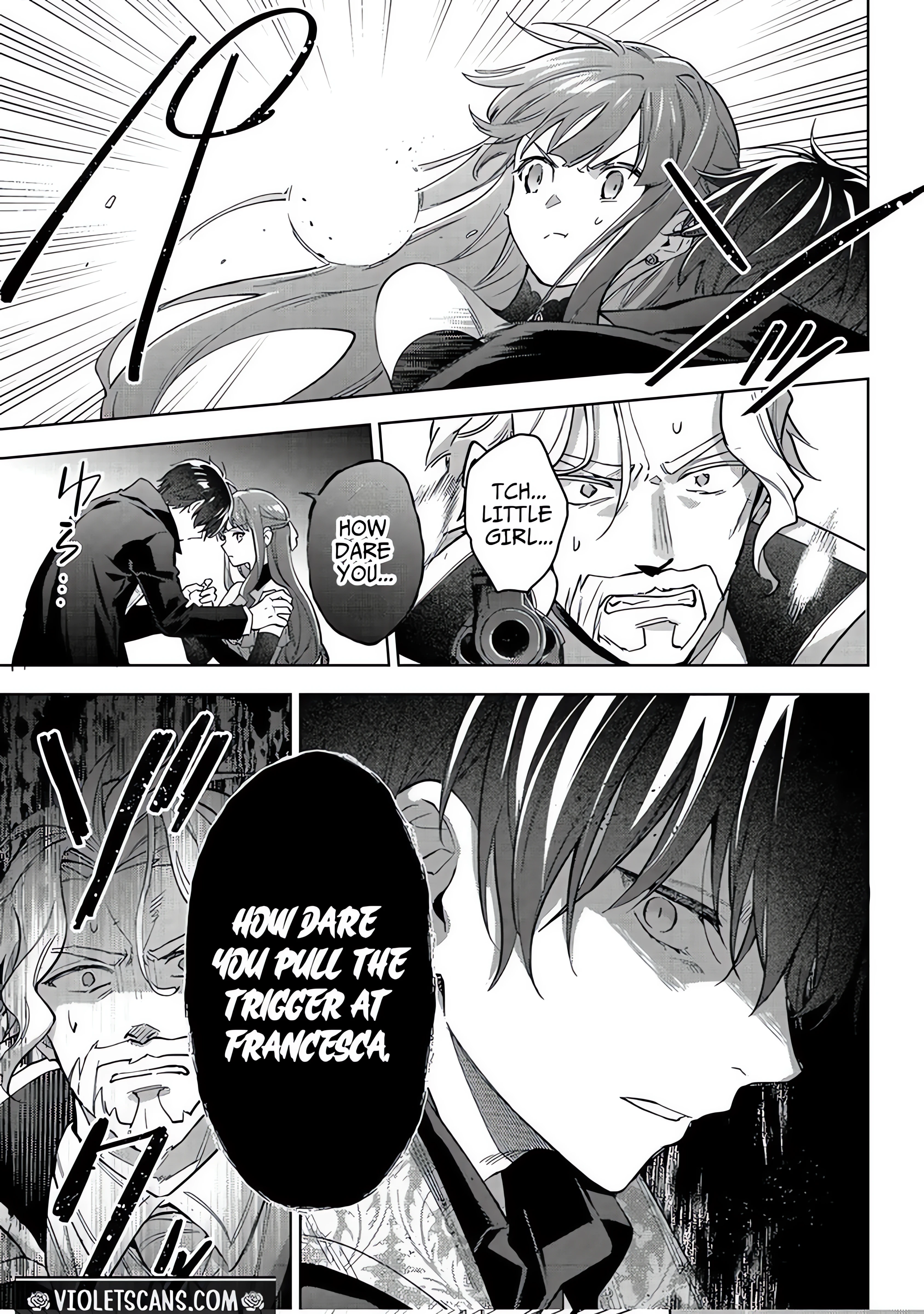 Akutou Ikka no Mana Musume, Tensei Saki mo Otome Game no Gokudou Reijou deshita.: Saijoukyuu Rank no Akuyaku-sama, Sono Dekiai wa Fuyou desu! @COMIC Chapter 30 page 9