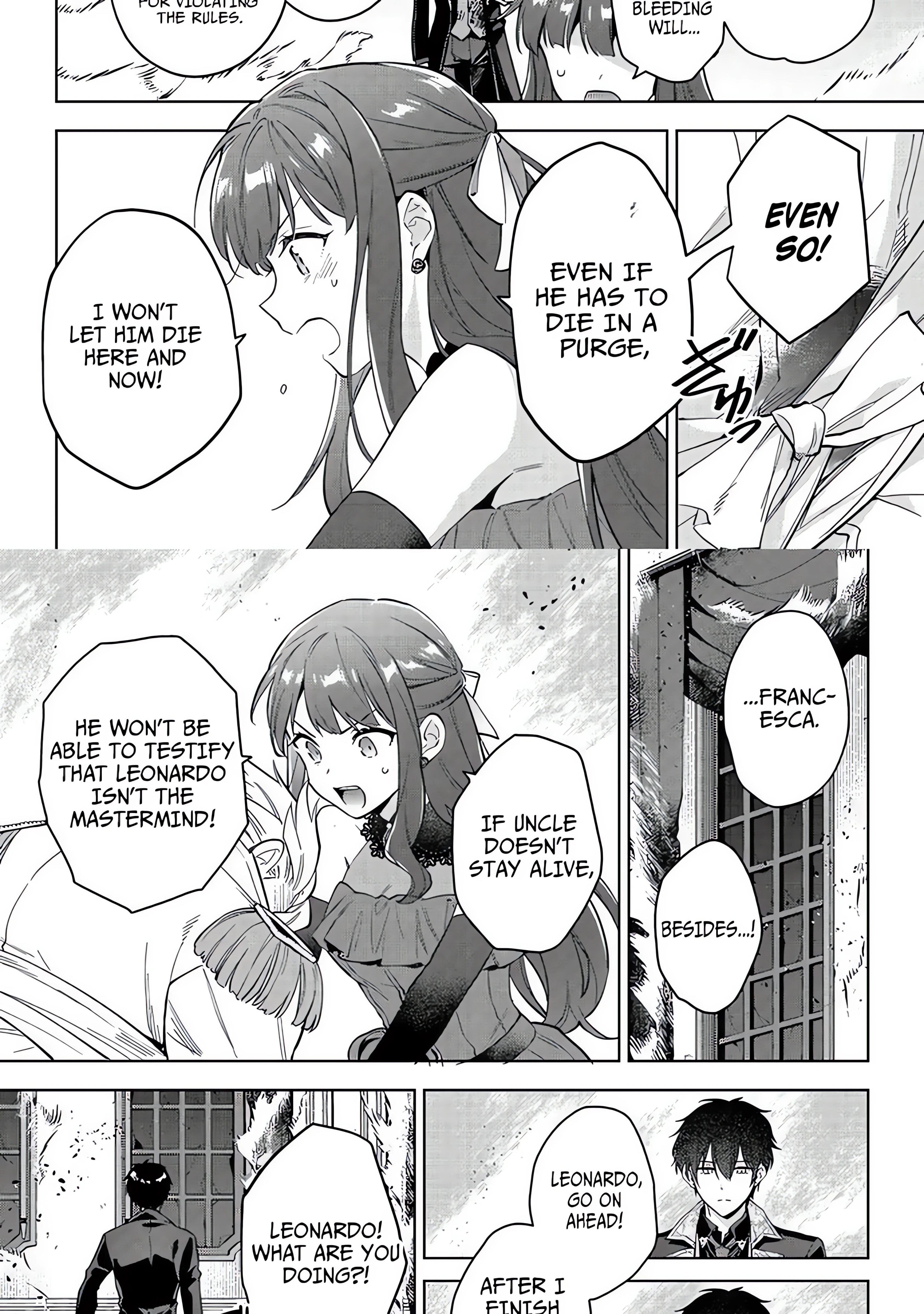 Akutou Ikka no Mana Musume, Tensei Saki mo Otome Game no Gokudou Reijou deshita.: Saijoukyuu Rank no Akuyaku-sama, Sono Dekiai wa Fuyou desu! @COMIC Chapter 30 page 19