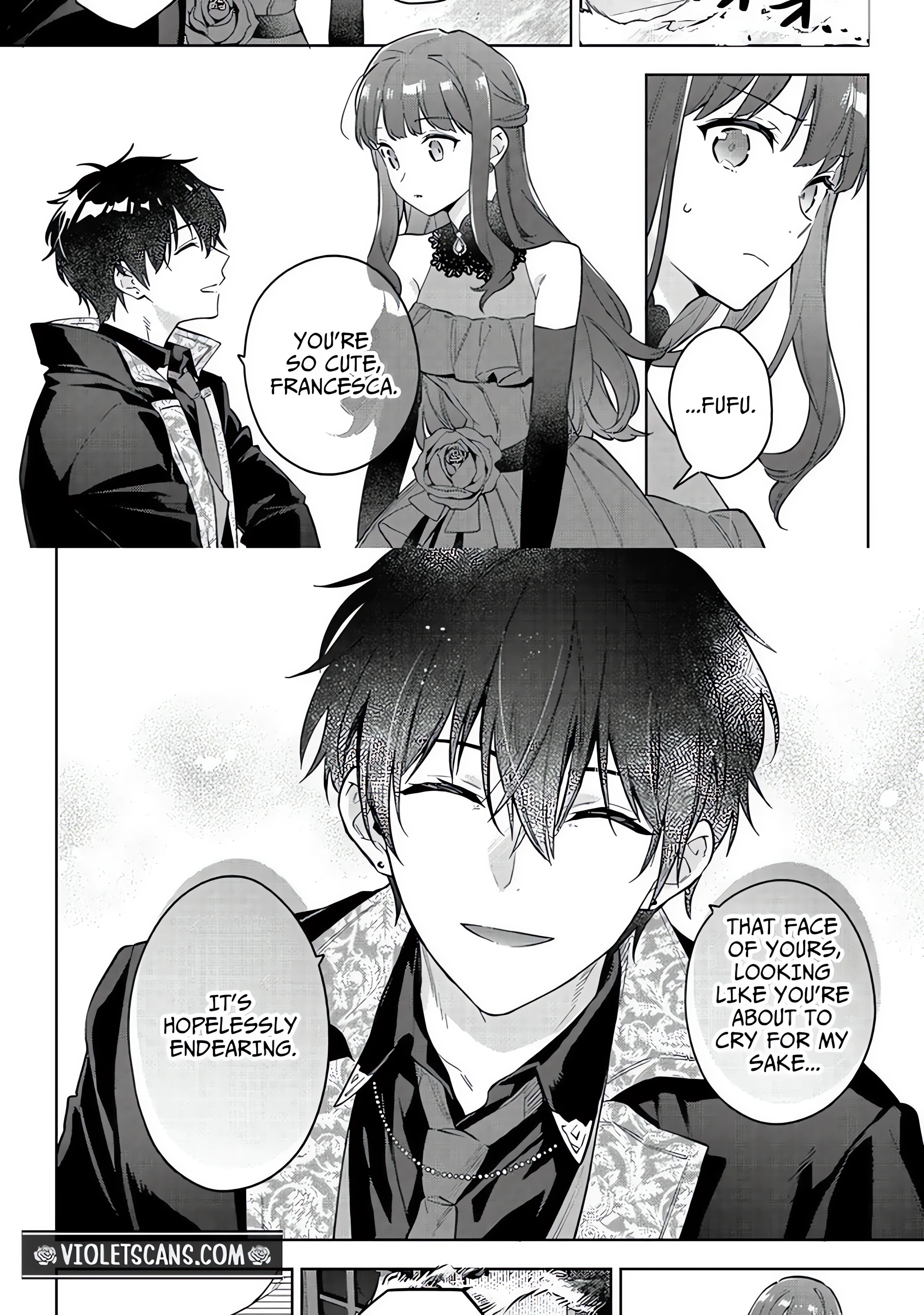 Akutou Ikka no Mana Musume, Tensei Saki mo Otome Game no Gokudou Reijou deshita.: Saijoukyuu Rank no Akuyaku-sama, Sono Dekiai wa Fuyou desu! @COMIC Chapter 30 page 22
