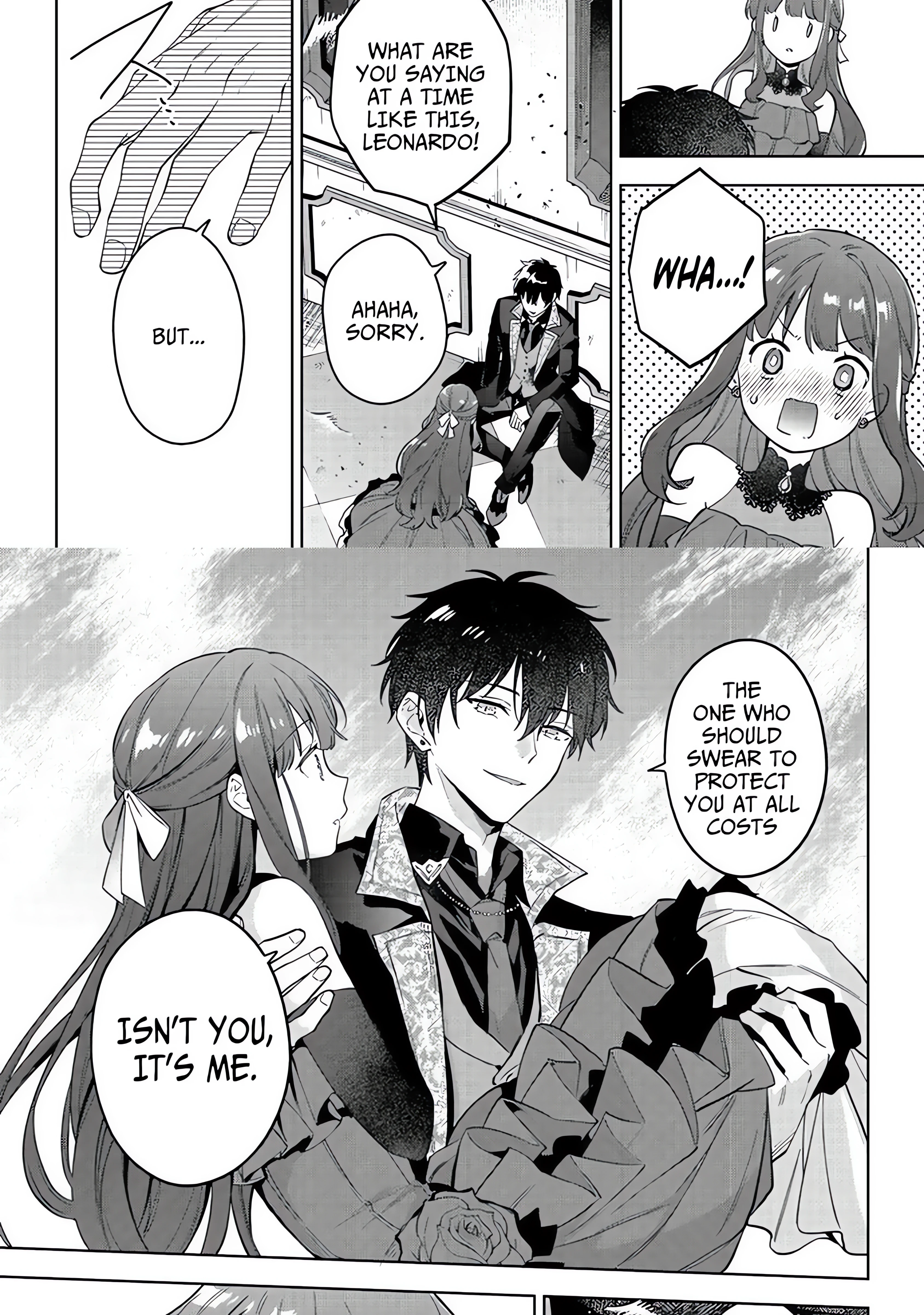Akutou Ikka no Mana Musume, Tensei Saki mo Otome Game no Gokudou Reijou deshita.: Saijoukyuu Rank no Akuyaku-sama, Sono Dekiai wa Fuyou desu! @COMIC Chapter 30 page 23