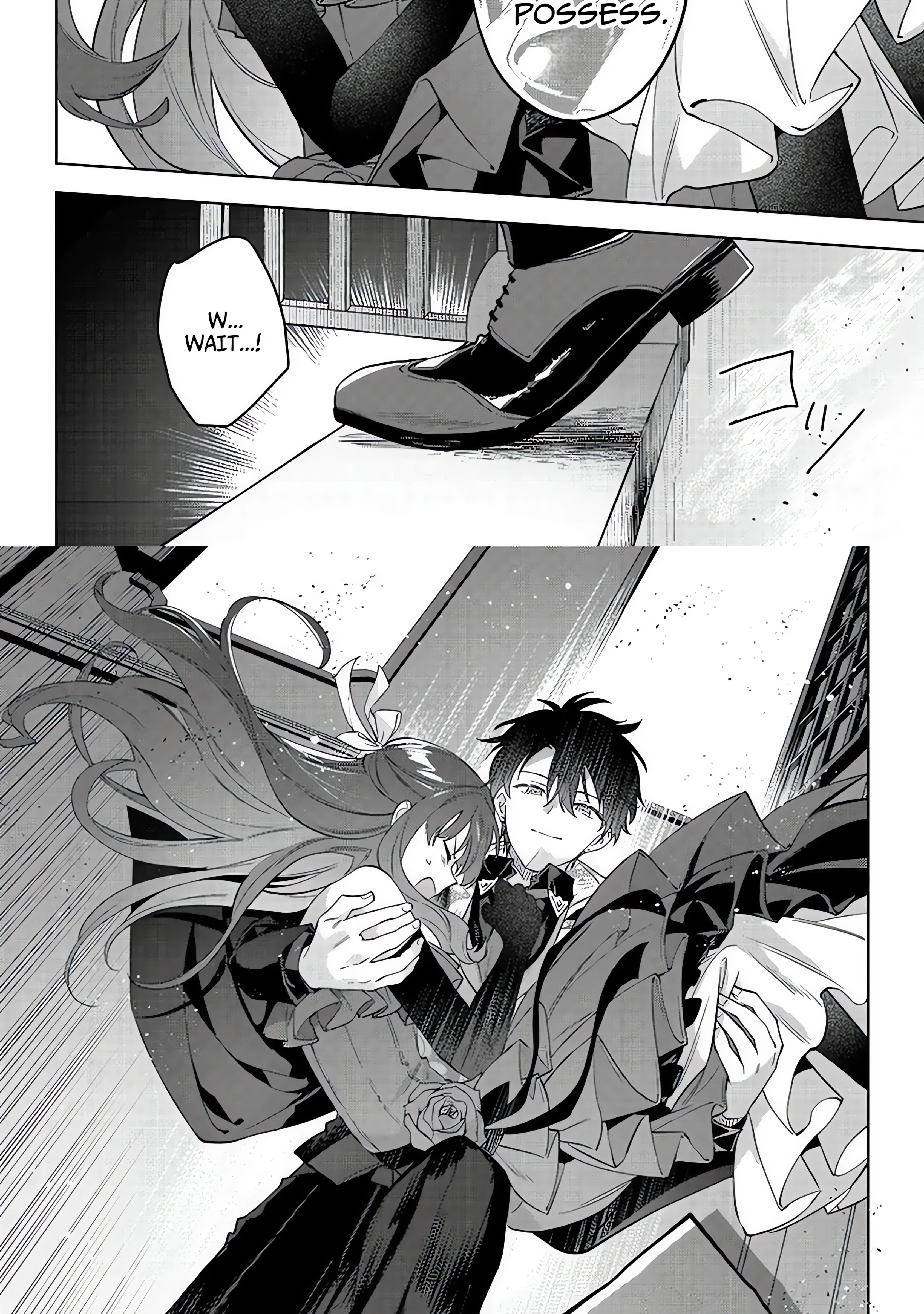 Akutou Ikka no Mana Musume, Tensei Saki mo Otome Game no Gokudou Reijou deshita.: Saijoukyuu Rank no Akuyaku-sama, Sono Dekiai wa Fuyou desu! @COMIC Chapter 30 page 25