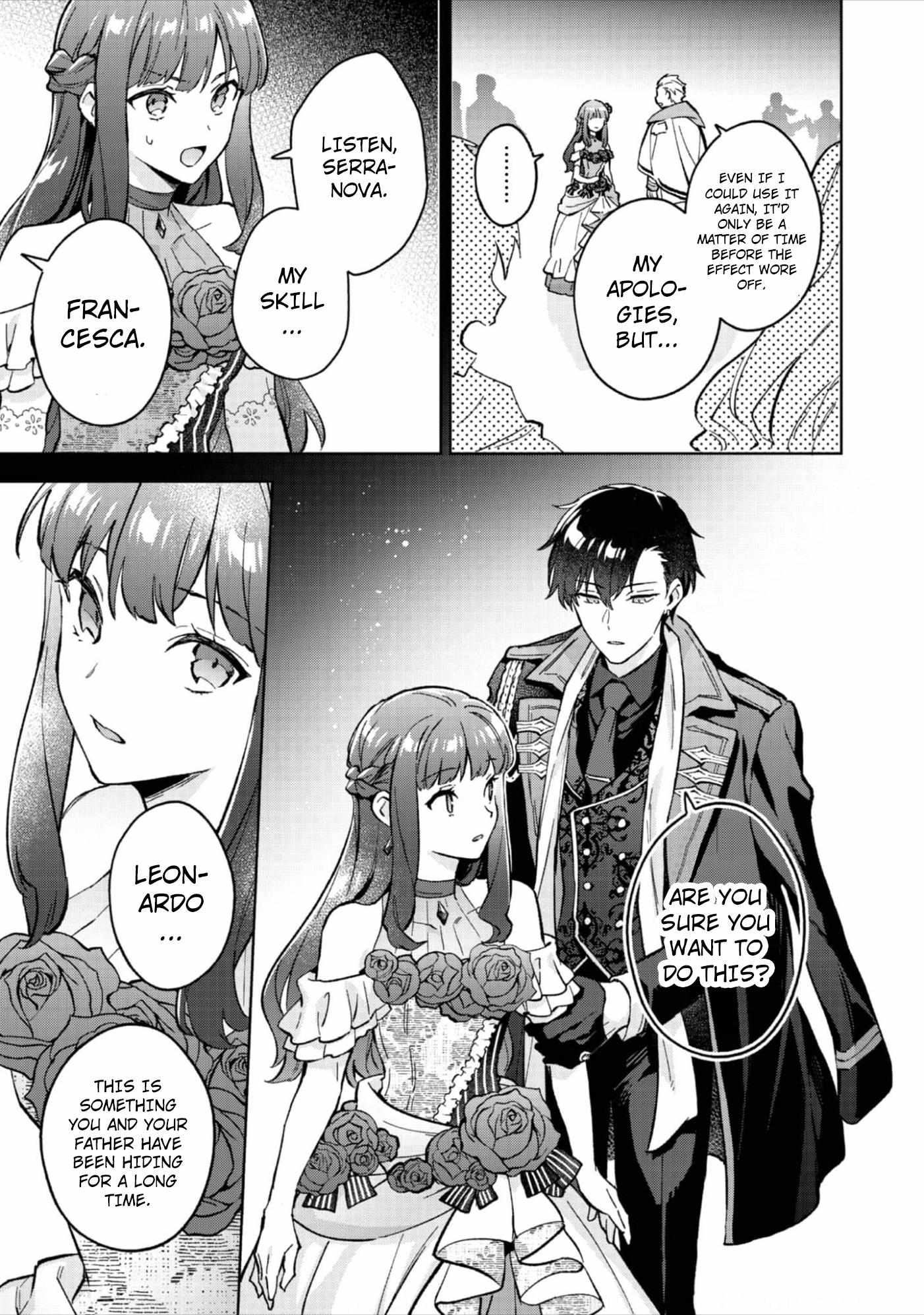 Akutou Ikka no Mana Musume, Tensei Saki mo Otome Game no Gokudou Reijou deshita.: Saijoukyuu Rank no Akuyaku-sama, Sono Dekiai wa Fuyou desu! @COMIC Chapter 13 page 5