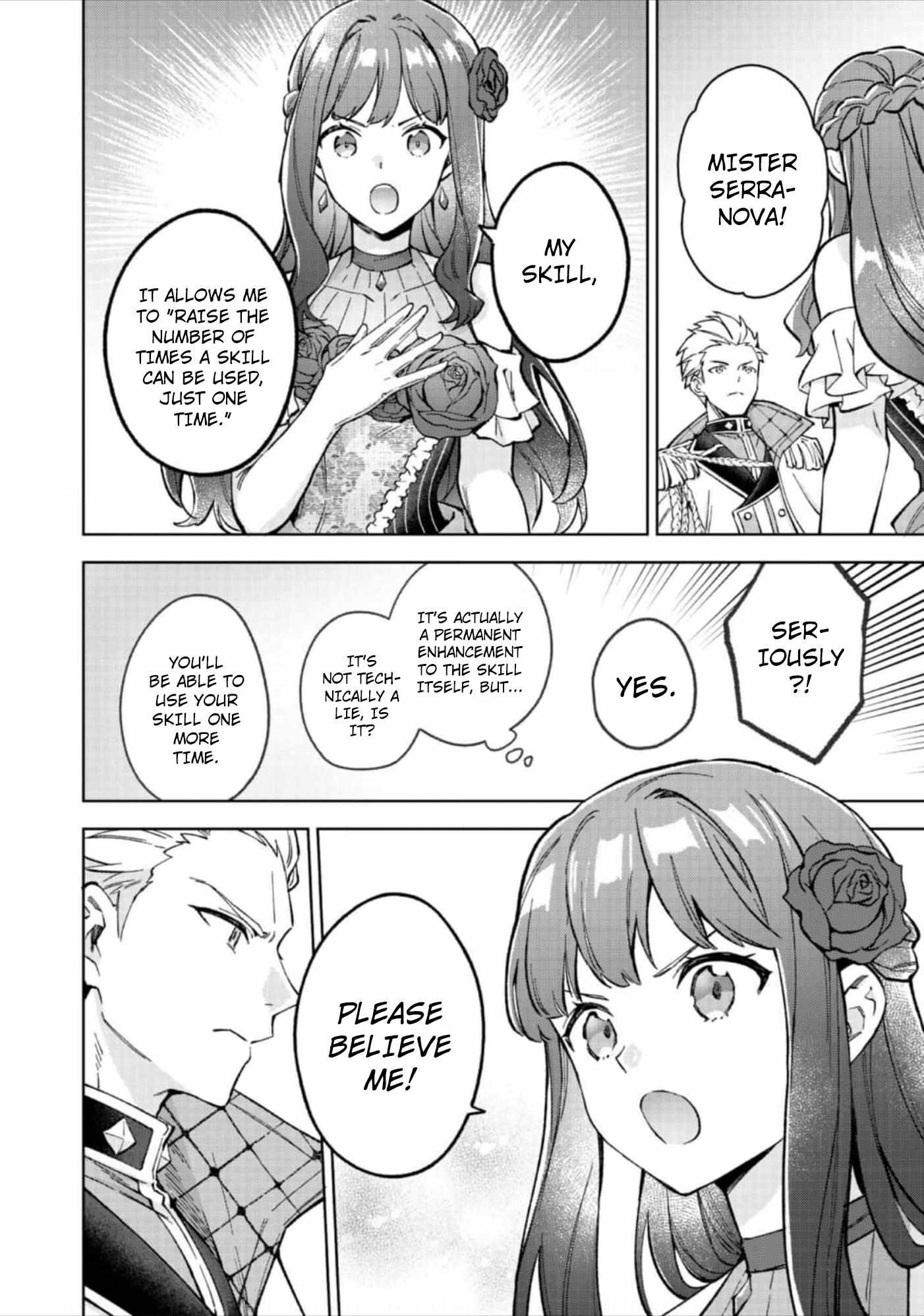 Akutou Ikka no Mana Musume, Tensei Saki mo Otome Game no Gokudou Reijou deshita.: Saijoukyuu Rank no Akuyaku-sama, Sono Dekiai wa Fuyou desu! @COMIC Chapter 13 page 8