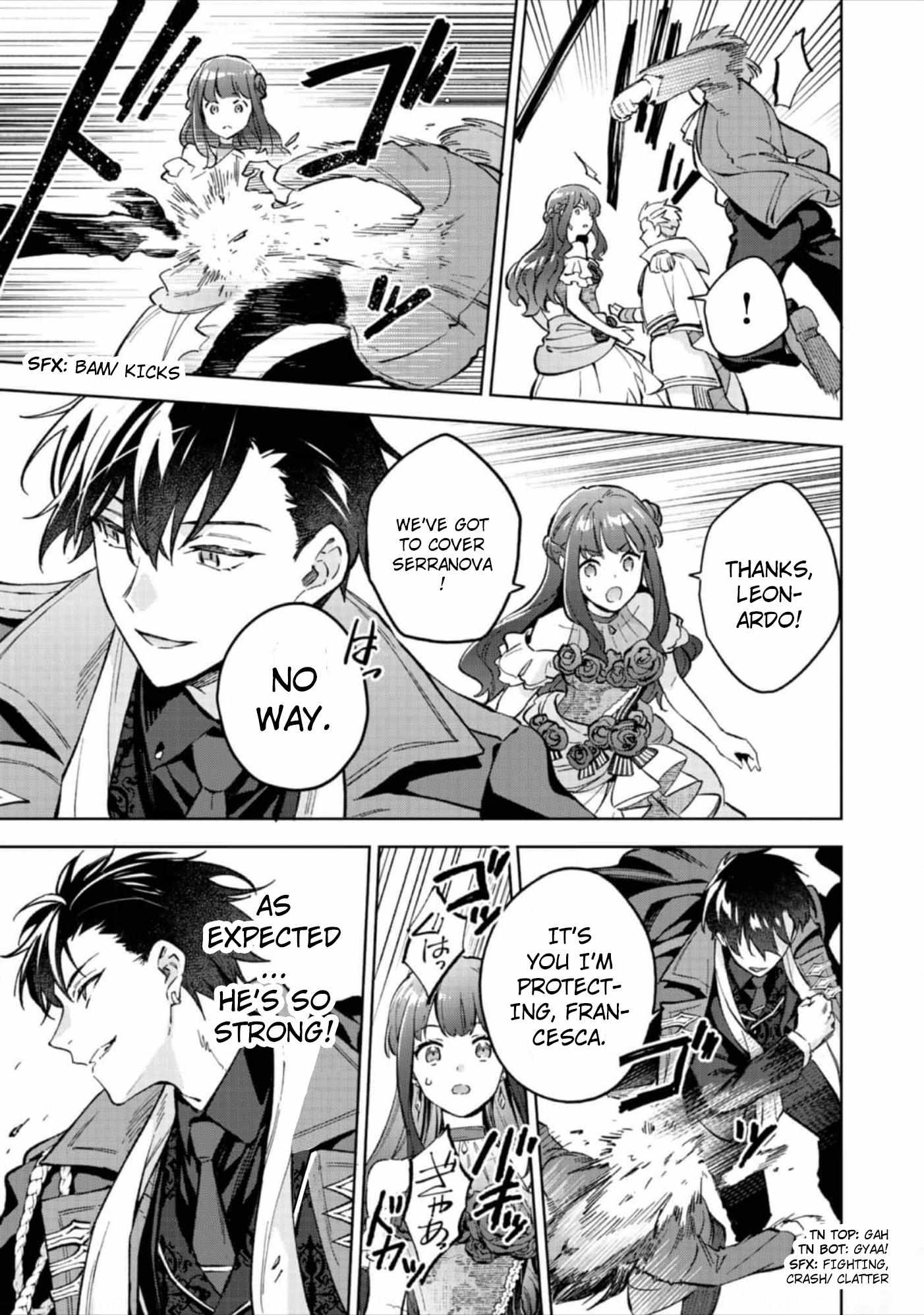 Akutou Ikka no Mana Musume, Tensei Saki mo Otome Game no Gokudou Reijou deshita.: Saijoukyuu Rank no Akuyaku-sama, Sono Dekiai wa Fuyou desu! @COMIC Chapter 13 page 11
