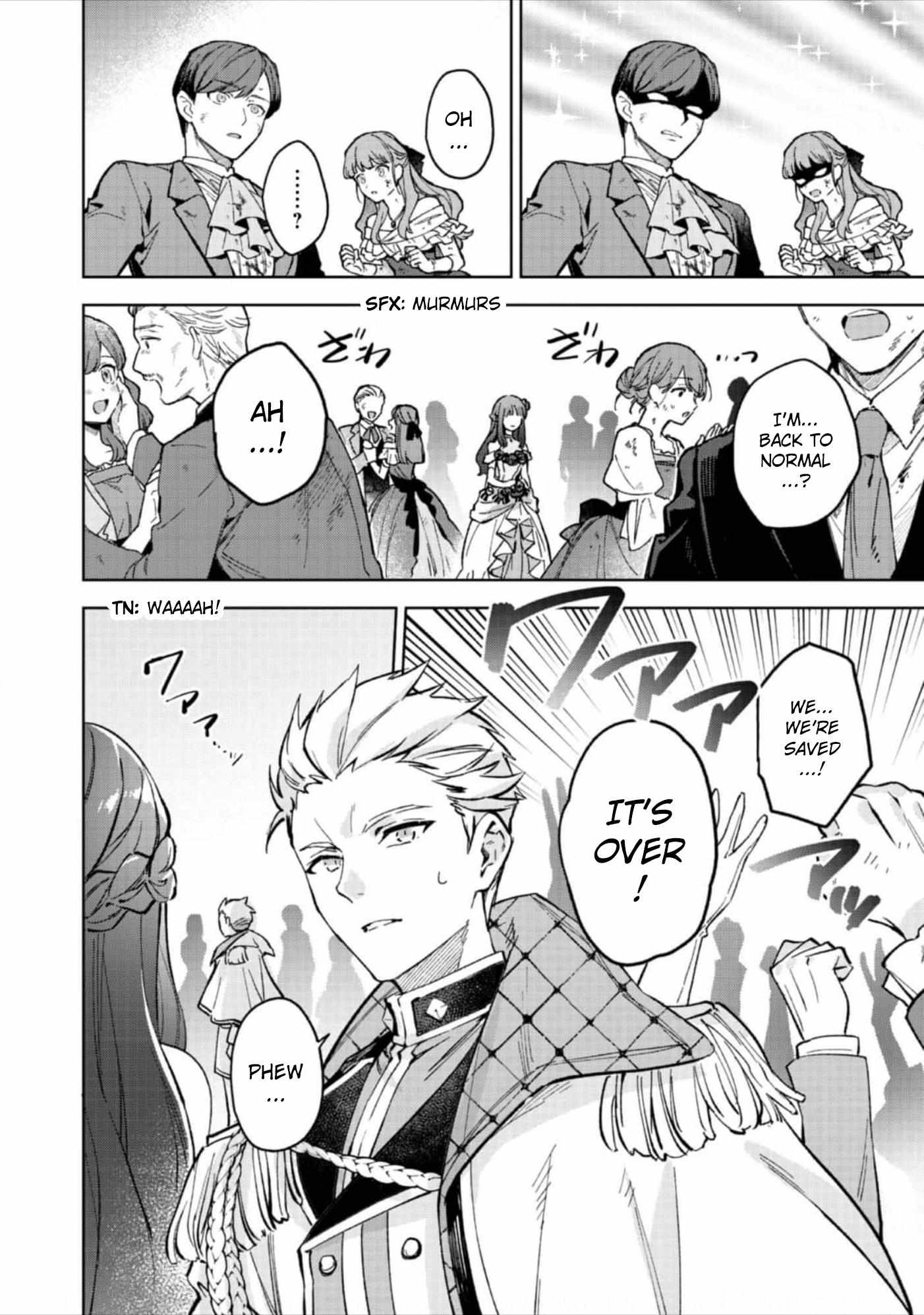 Akutou Ikka no Mana Musume, Tensei Saki mo Otome Game no Gokudou Reijou deshita.: Saijoukyuu Rank no Akuyaku-sama, Sono Dekiai wa Fuyou desu! @COMIC Chapter 13 page 14