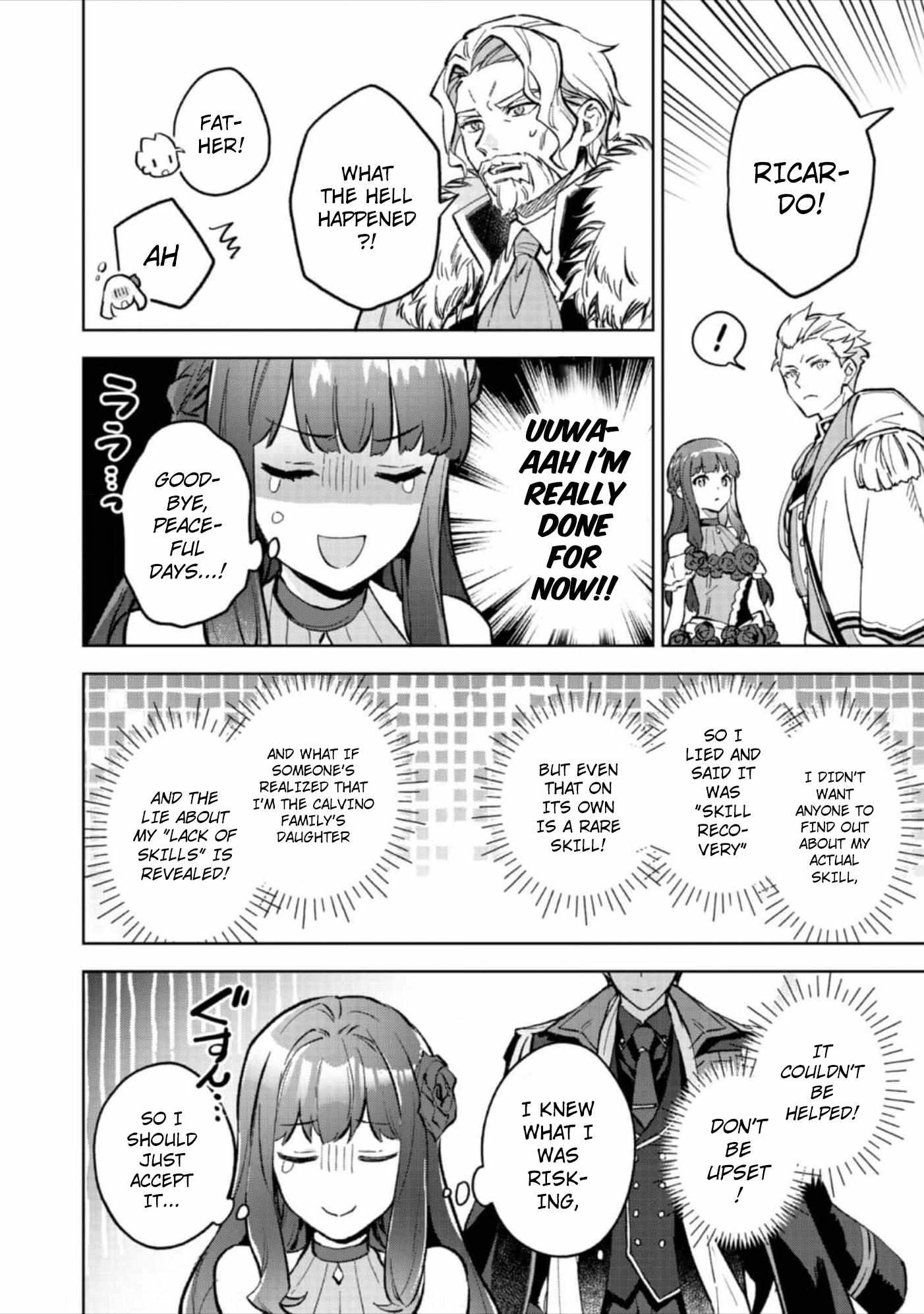 Akutou Ikka no Mana Musume, Tensei Saki mo Otome Game no Gokudou Reijou deshita.: Saijoukyuu Rank no Akuyaku-sama, Sono Dekiai wa Fuyou desu! @COMIC Chapter 13 page 16