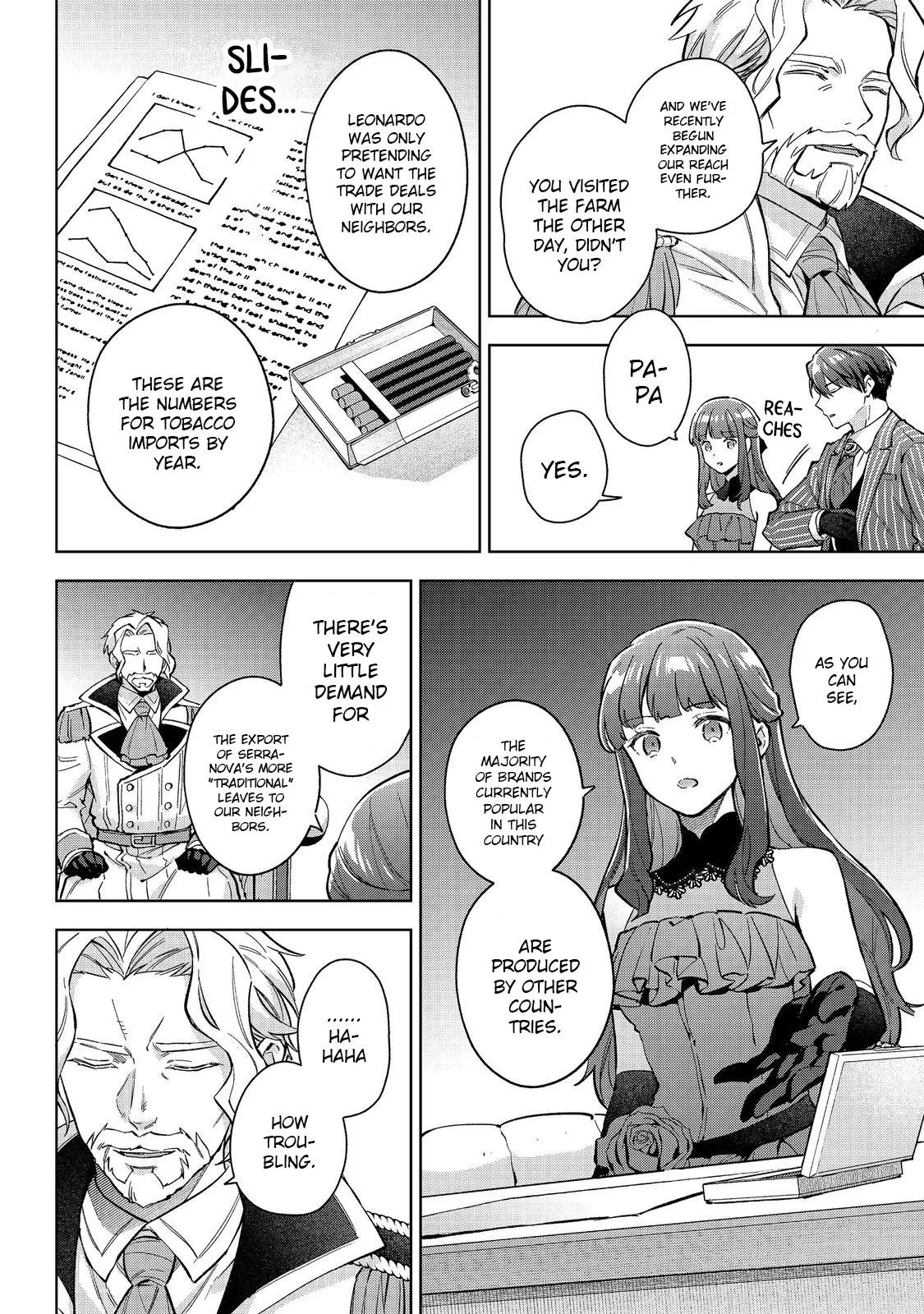 Akutou Ikka no Mana Musume, Tensei Saki mo Otome Game no Gokudou Reijou deshita.: Saijoukyuu Rank no Akuyaku-sama, Sono Dekiai wa Fuyou desu! @COMIC Chapter 25 page 10