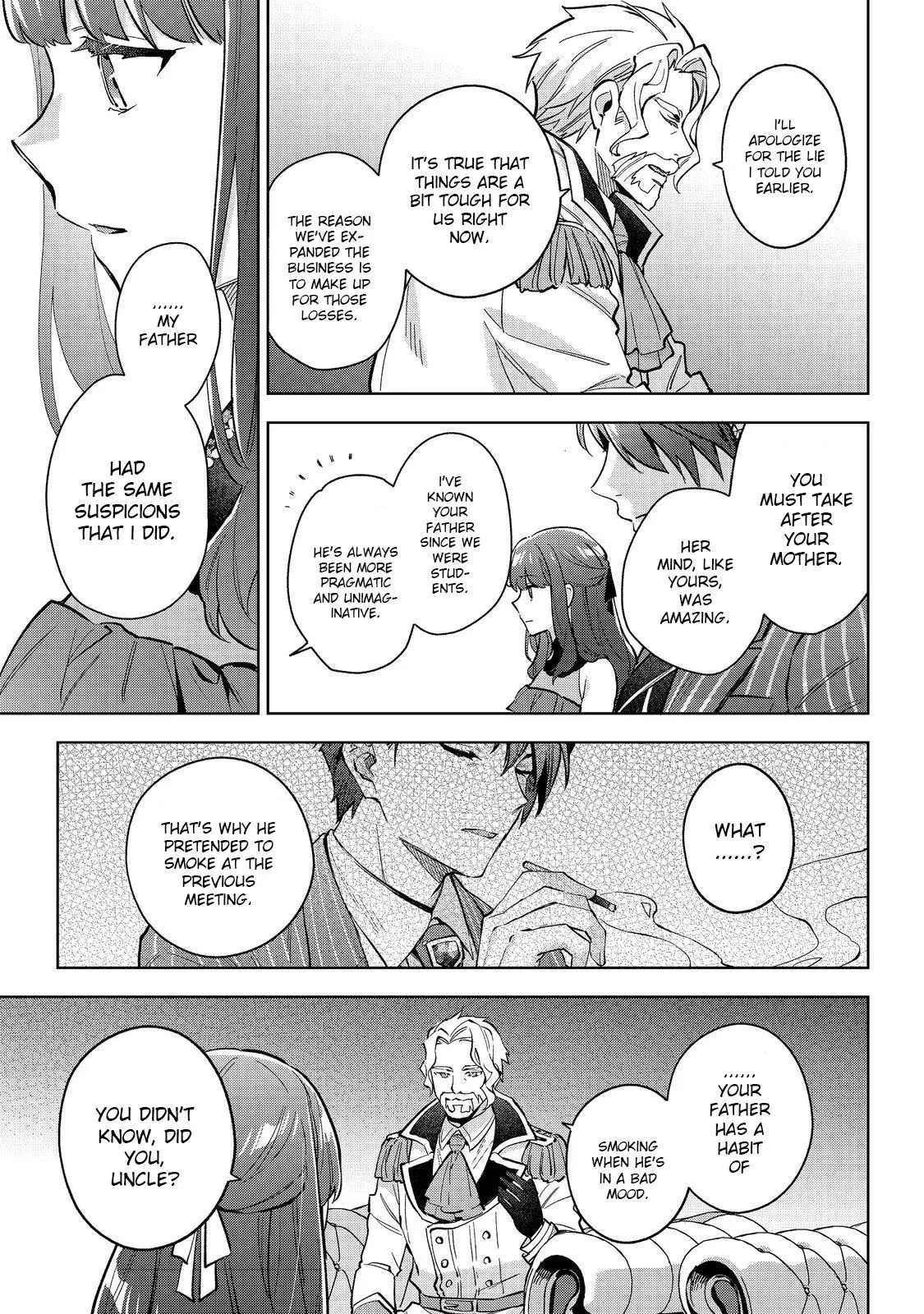 Akutou Ikka no Mana Musume, Tensei Saki mo Otome Game no Gokudou Reijou deshita.: Saijoukyuu Rank no Akuyaku-sama, Sono Dekiai wa Fuyou desu! @COMIC Chapter 25 page 11