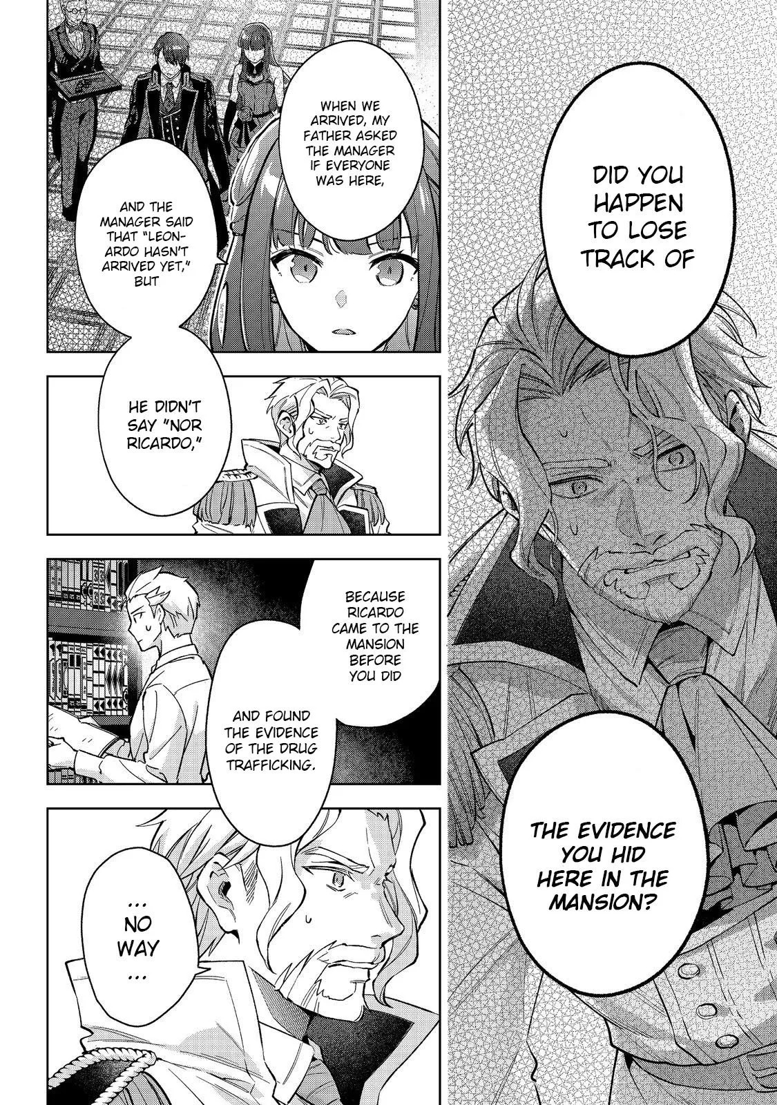 Akutou Ikka no Mana Musume, Tensei Saki mo Otome Game no Gokudou Reijou deshita.: Saijoukyuu Rank no Akuyaku-sama, Sono Dekiai wa Fuyou desu! @COMIC Chapter 25 page 18