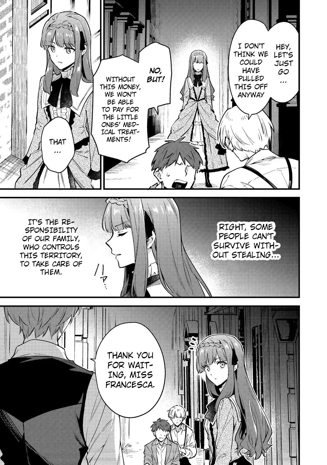 Akutou Ikka no Mana Musume, Tensei Saki mo Otome Game no Gokudou Reijou deshita.: Saijoukyuu Rank no Akuyaku-sama, Sono Dekiai wa Fuyou desu! @COMIC Chapter 1 page 8