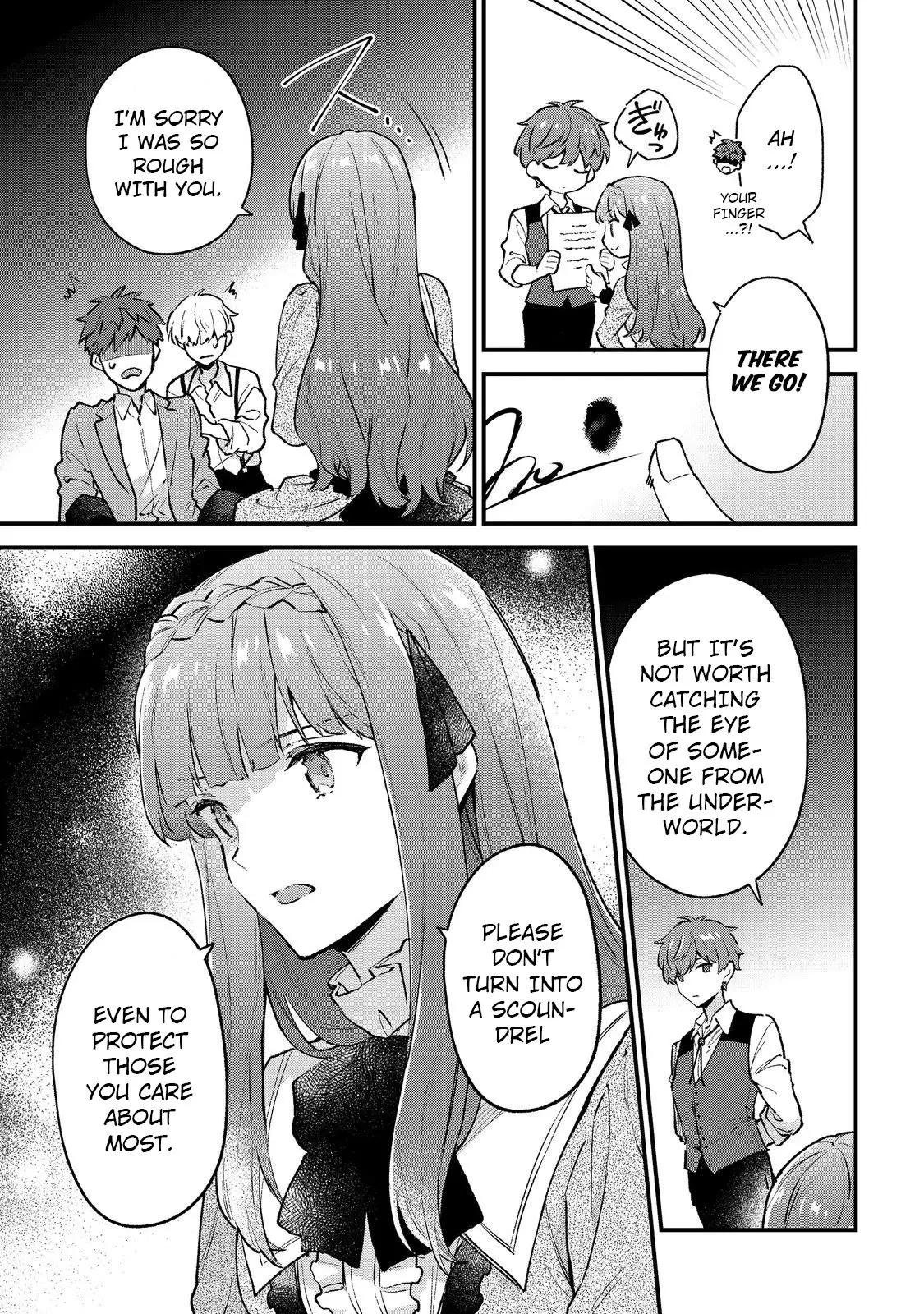 Akutou Ikka no Mana Musume, Tensei Saki mo Otome Game no Gokudou Reijou deshita.: Saijoukyuu Rank no Akuyaku-sama, Sono Dekiai wa Fuyou desu! @COMIC Chapter 1 page 10