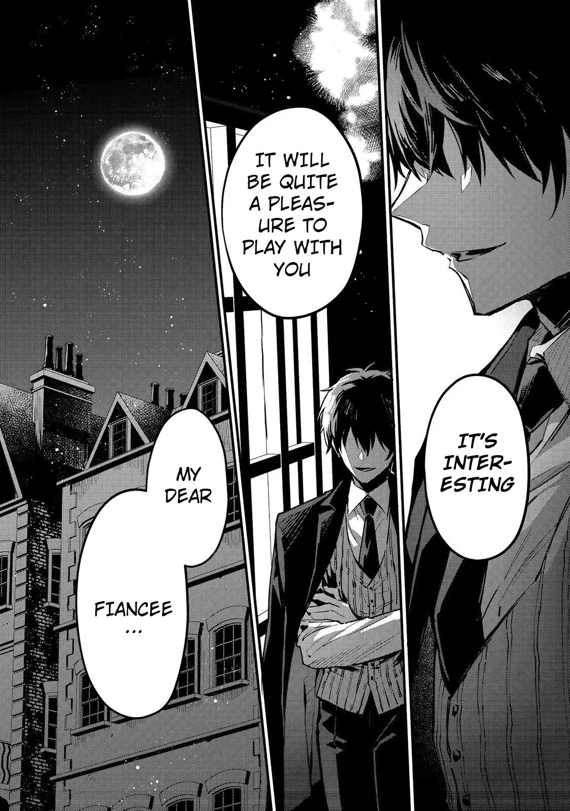 Akutou Ikka no Mana Musume, Tensei Saki mo Otome Game no Gokudou Reijou deshita.: Saijoukyuu Rank no Akuyaku-sama, Sono Dekiai wa Fuyou desu! @COMIC Chapter 1 page 15