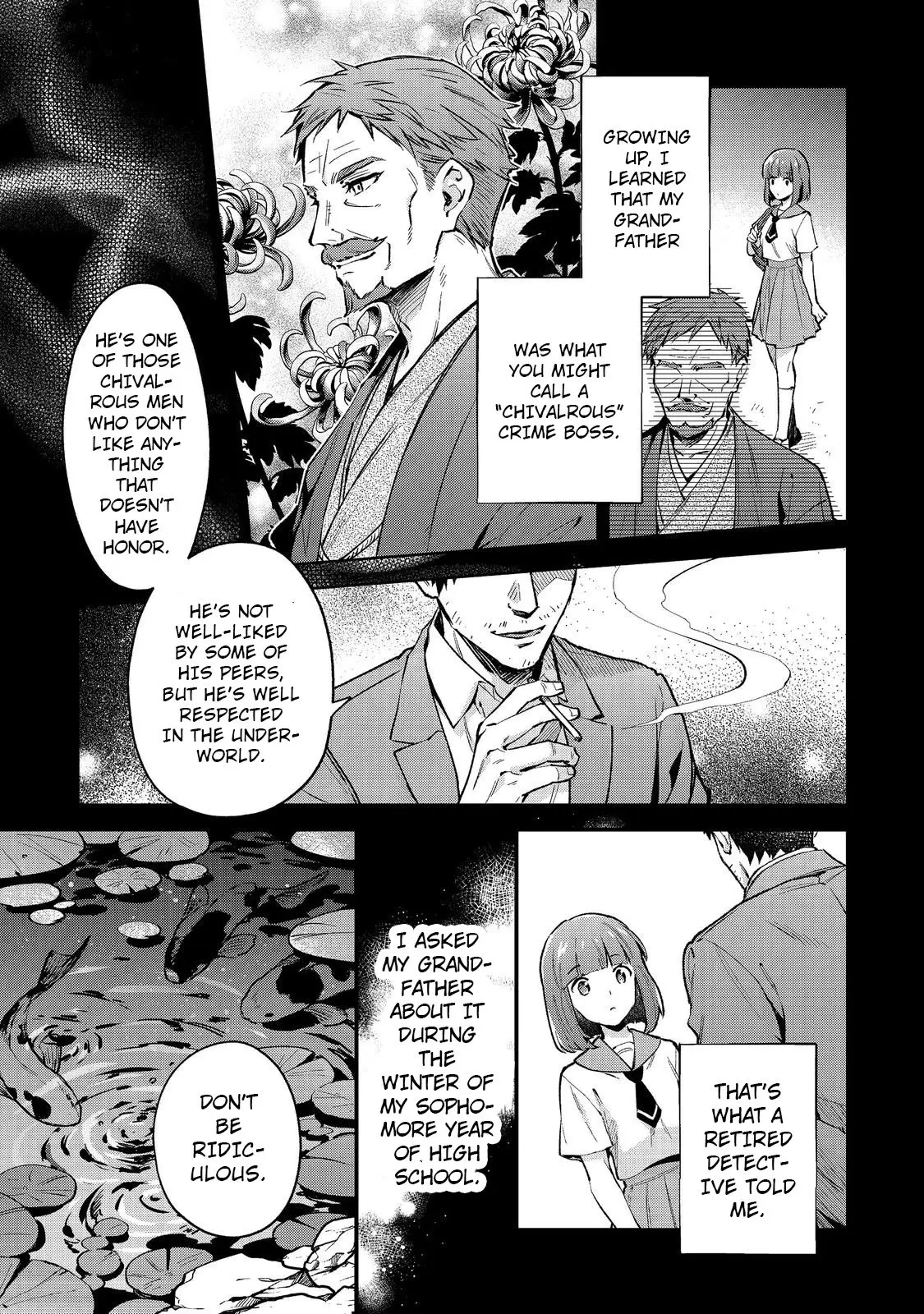 Akutou Ikka no Mana Musume, Tensei Saki mo Otome Game no Gokudou Reijou deshita.: Saijoukyuu Rank no Akuyaku-sama, Sono Dekiai wa Fuyou desu! @COMIC Chapter 1 page 24