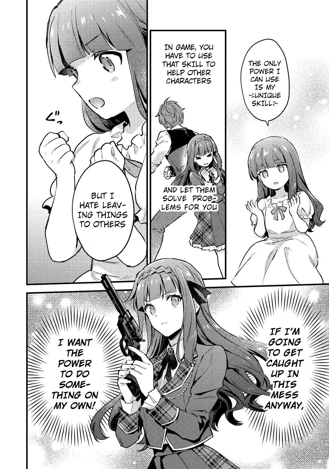 Akutou Ikka no Mana Musume, Tensei Saki mo Otome Game no Gokudou Reijou deshita.: Saijoukyuu Rank no Akuyaku-sama, Sono Dekiai wa Fuyou desu! @COMIC Chapter 1 page 37