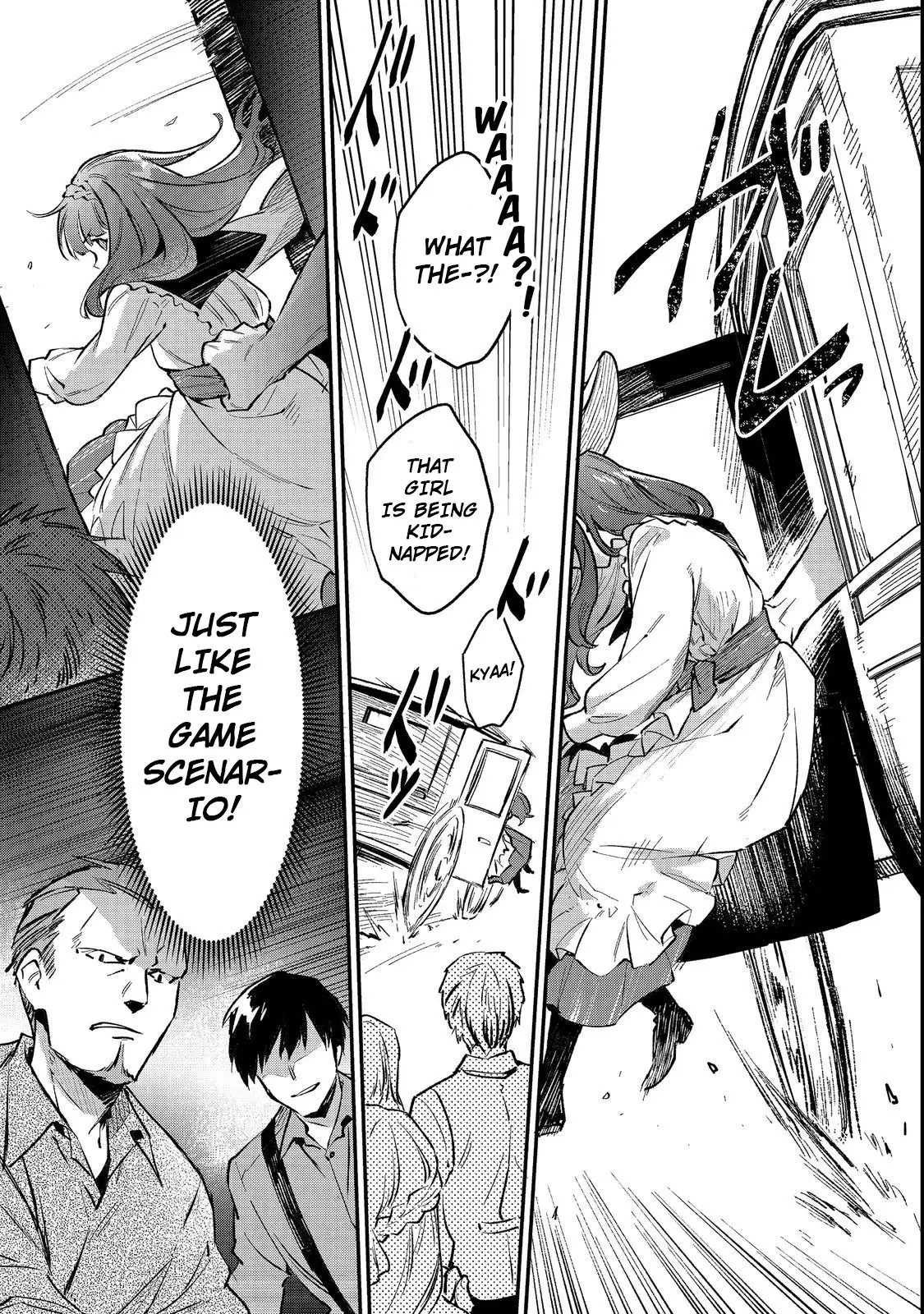Akutou Ikka no Mana Musume, Tensei Saki mo Otome Game no Gokudou Reijou deshita.: Saijoukyuu Rank no Akuyaku-sama, Sono Dekiai wa Fuyou desu! @COMIC Chapter 1 page 52