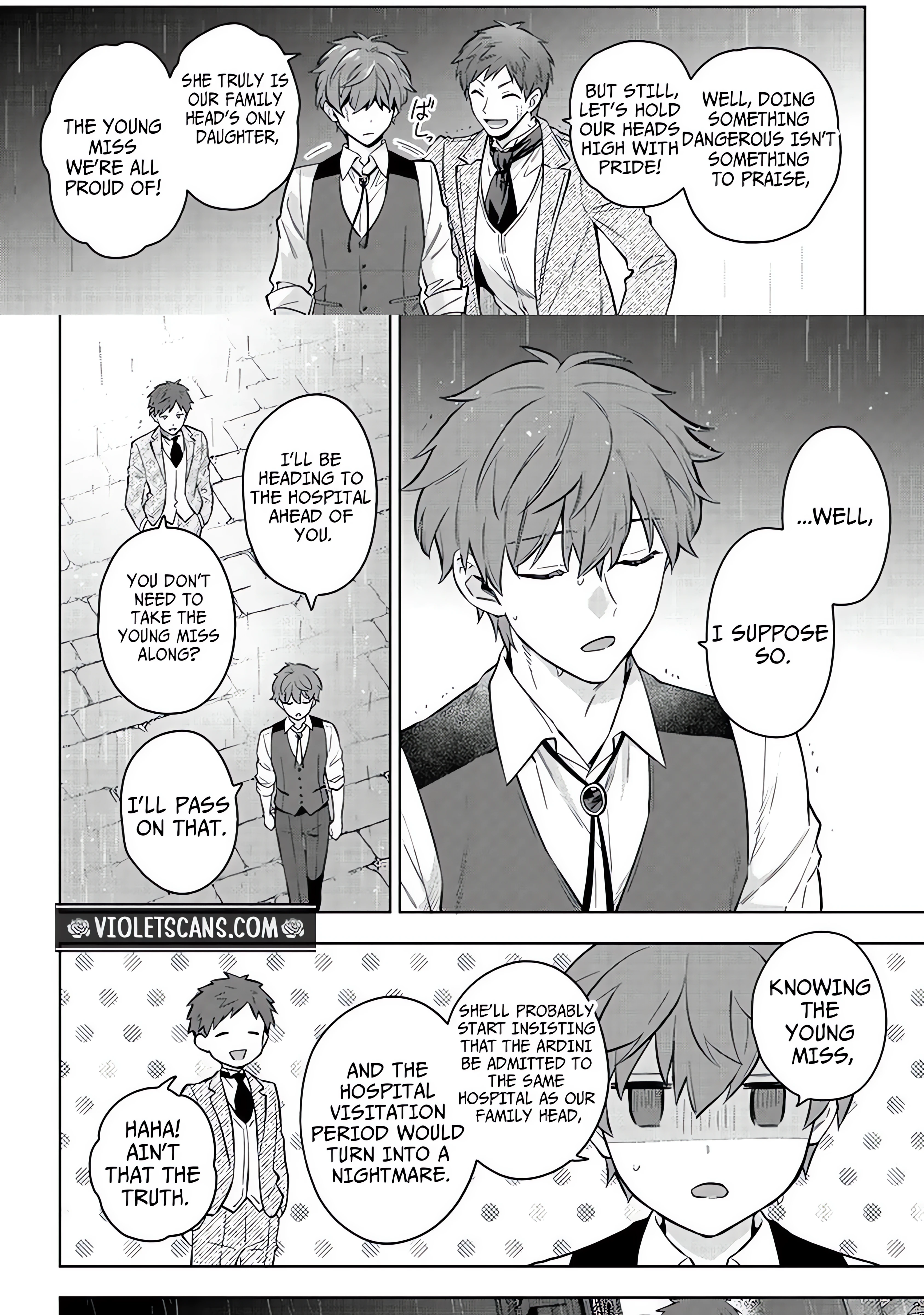 Akutou Ikka no Mana Musume, Tensei Saki mo Otome Game no Gokudou Reijou deshita.: Saijoukyuu Rank no Akuyaku-sama, Sono Dekiai wa Fuyou desu! @COMIC Chapter 31 page 16