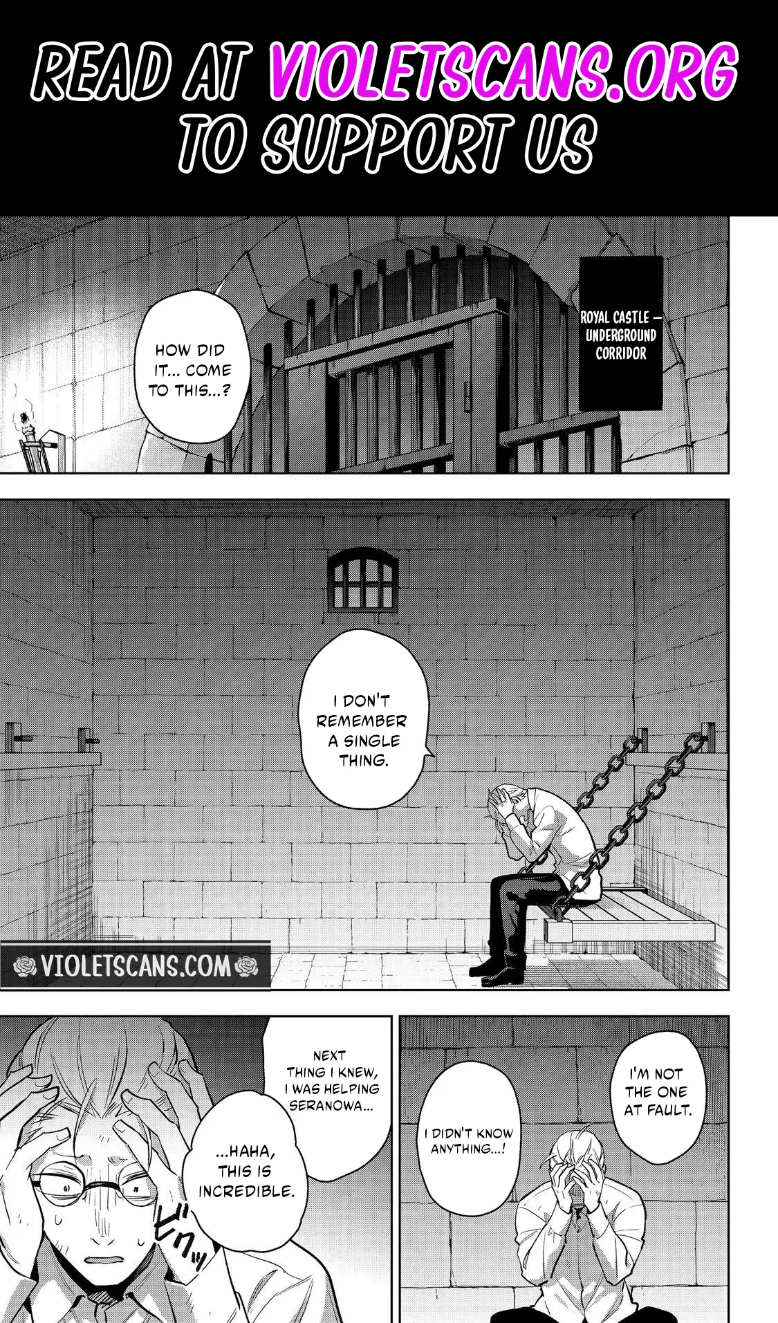 Akutou Ikka no Mana Musume, Tensei Saki mo Otome Game no Gokudou Reijou deshita.: Saijoukyuu Rank no Akuyaku-sama, Sono Dekiai wa Fuyou desu! @COMIC Chapter 32 page 2