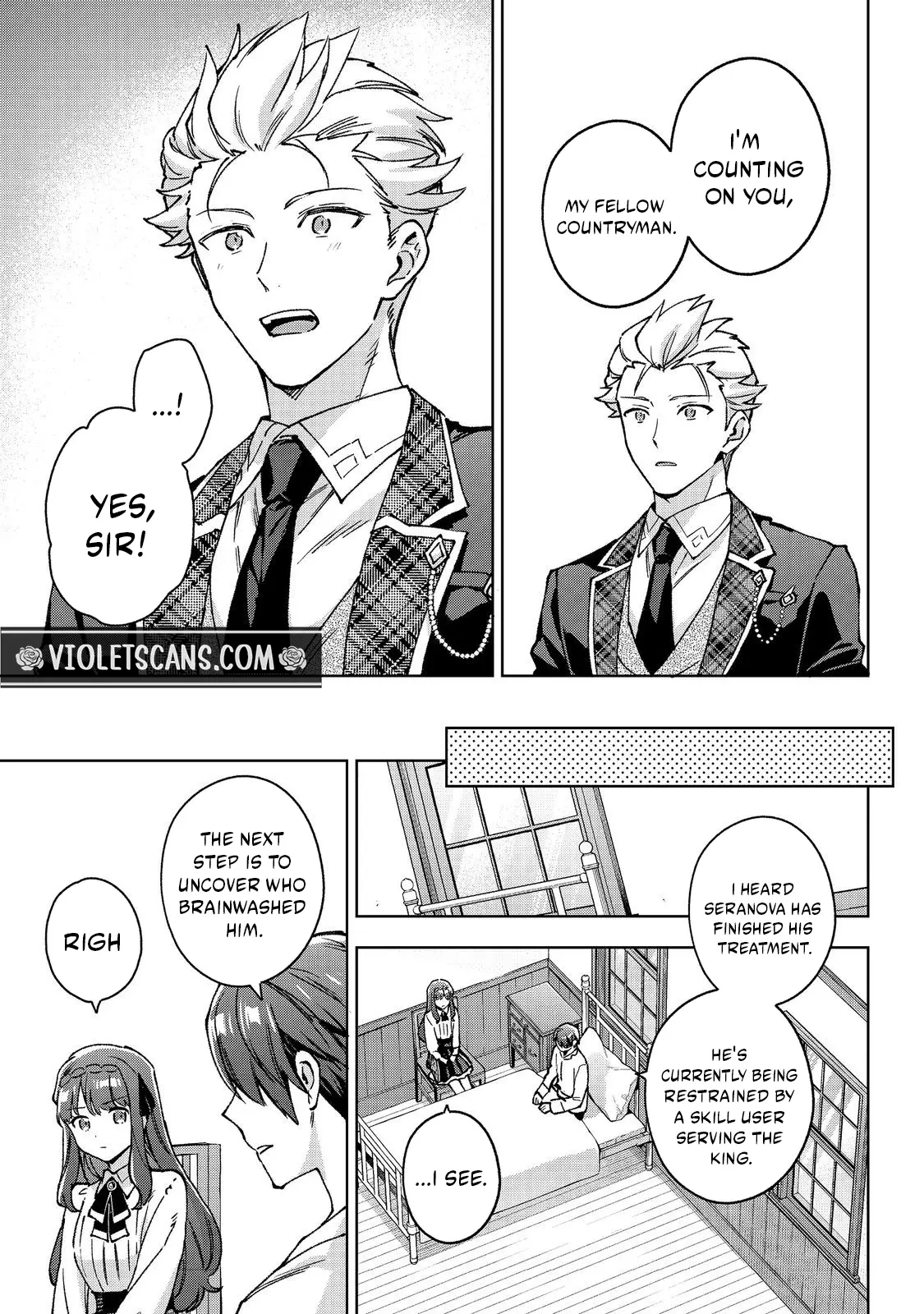 Akutou Ikka no Mana Musume, Tensei Saki mo Otome Game no Gokudou Reijou deshita.: Saijoukyuu Rank no Akuyaku-sama, Sono Dekiai wa Fuyou desu! @COMIC Chapter 32 page 14