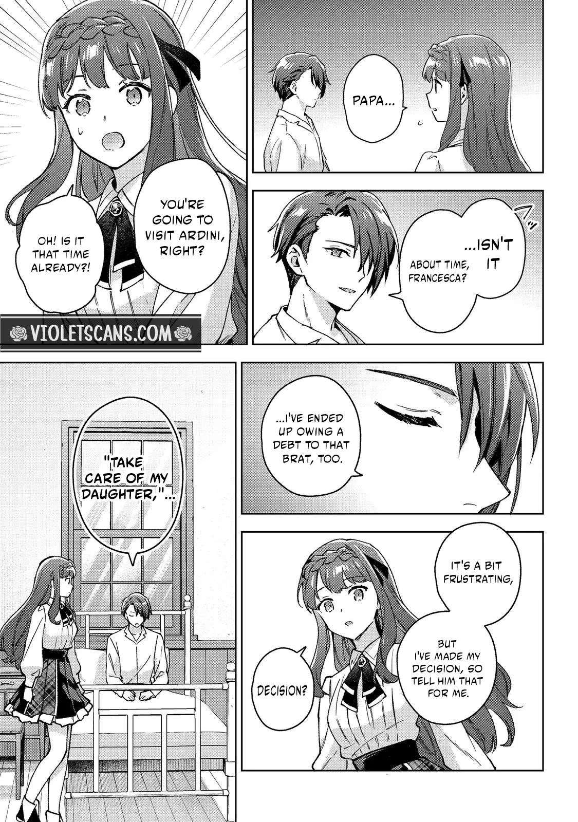 Akutou Ikka no Mana Musume, Tensei Saki mo Otome Game no Gokudou Reijou deshita.: Saijoukyuu Rank no Akuyaku-sama, Sono Dekiai wa Fuyou desu! @COMIC Chapter 32 page 16