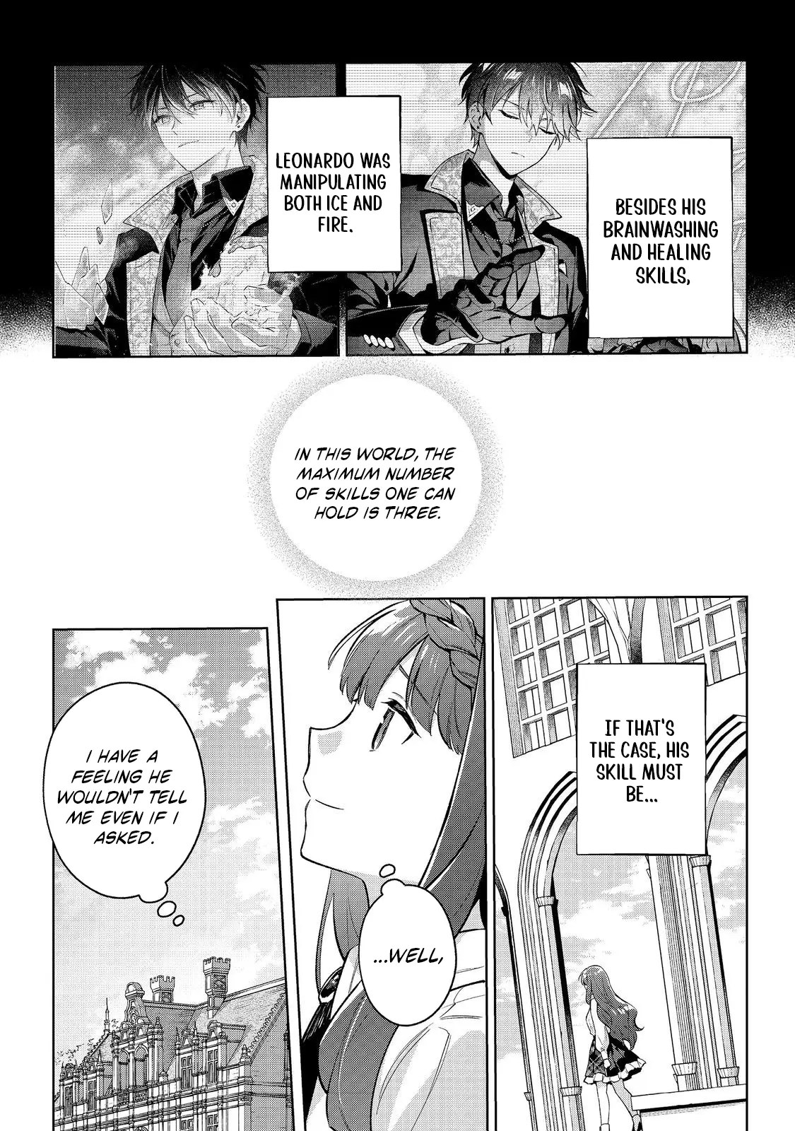 Akutou Ikka no Mana Musume, Tensei Saki mo Otome Game no Gokudou Reijou deshita.: Saijoukyuu Rank no Akuyaku-sama, Sono Dekiai wa Fuyou desu! @COMIC Chapter 32 page 18