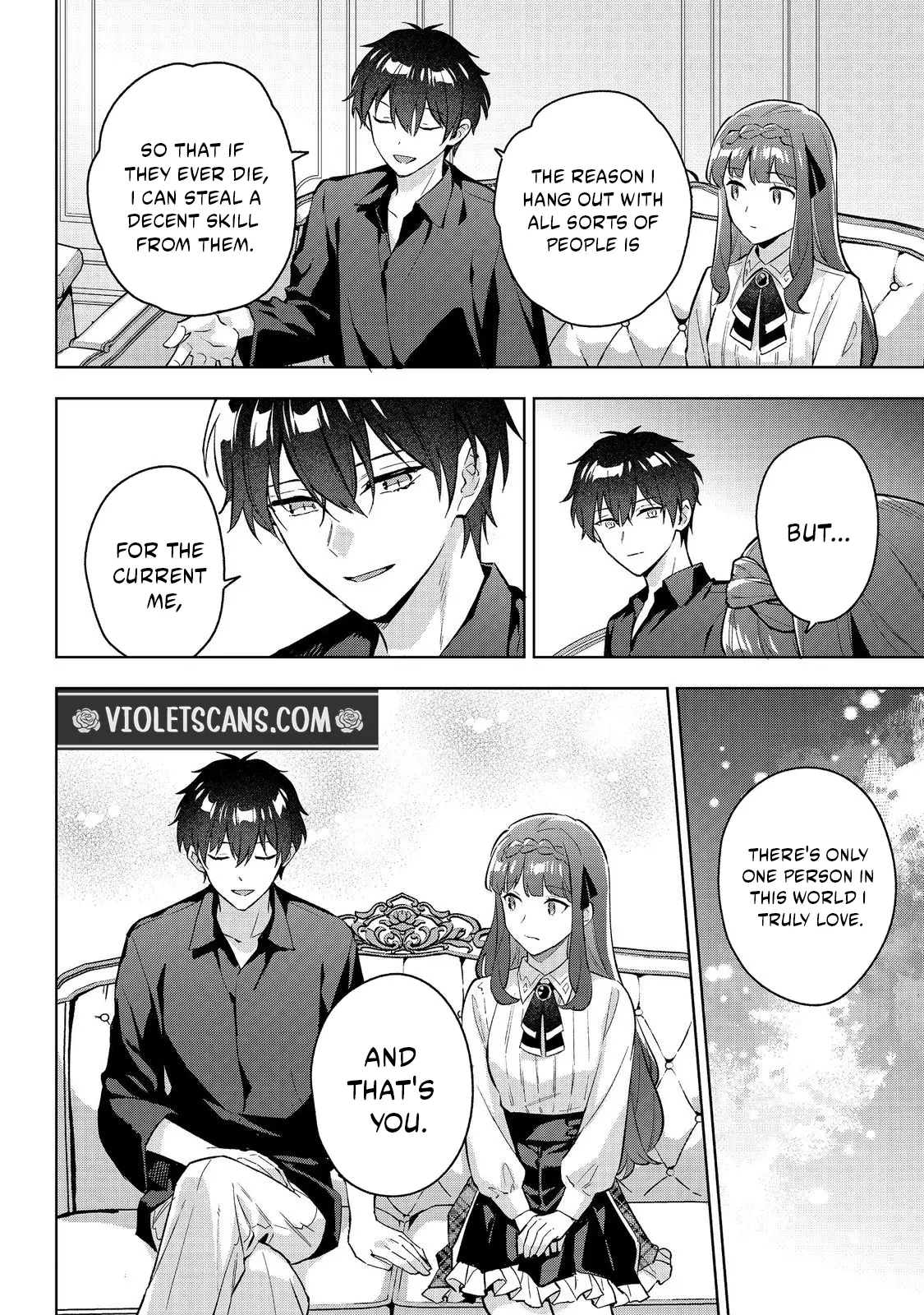 Akutou Ikka no Mana Musume, Tensei Saki mo Otome Game no Gokudou Reijou deshita.: Saijoukyuu Rank no Akuyaku-sama, Sono Dekiai wa Fuyou desu! @COMIC Chapter 32 page 25