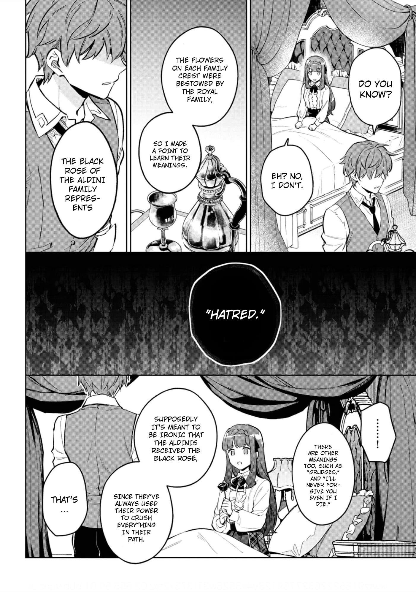 Akutou Ikka no Mana Musume, Tensei Saki mo Otome Game no Gokudou Reijou deshita.: Saijoukyuu Rank no Akuyaku-sama, Sono Dekiai wa Fuyou desu! @COMIC Chapter 19 page 15