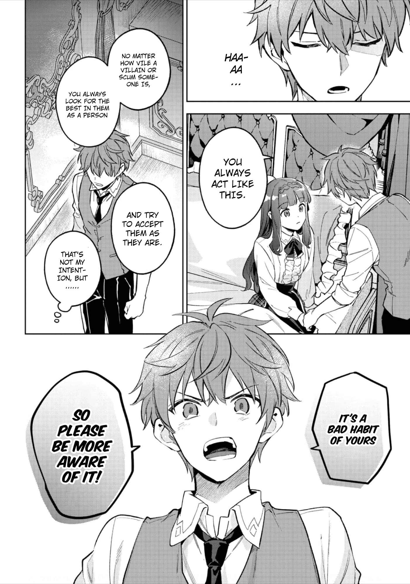Akutou Ikka no Mana Musume, Tensei Saki mo Otome Game no Gokudou Reijou deshita.: Saijoukyuu Rank no Akuyaku-sama, Sono Dekiai wa Fuyou desu! @COMIC Chapter 19 page 19