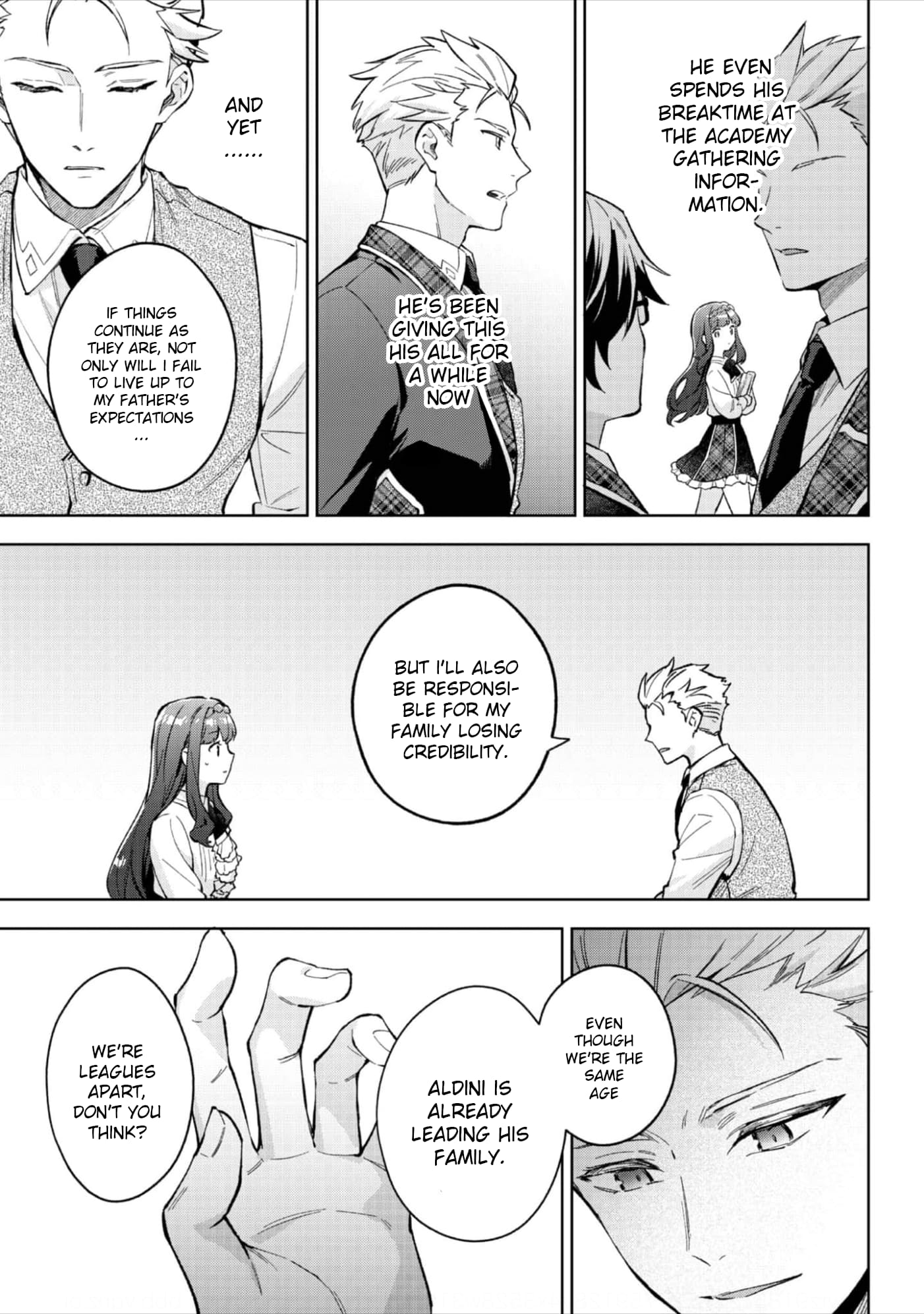 Akutou Ikka no Mana Musume, Tensei Saki mo Otome Game no Gokudou Reijou deshita.: Saijoukyuu Rank no Akuyaku-sama, Sono Dekiai wa Fuyou desu! @COMIC Chapter 20 page 10