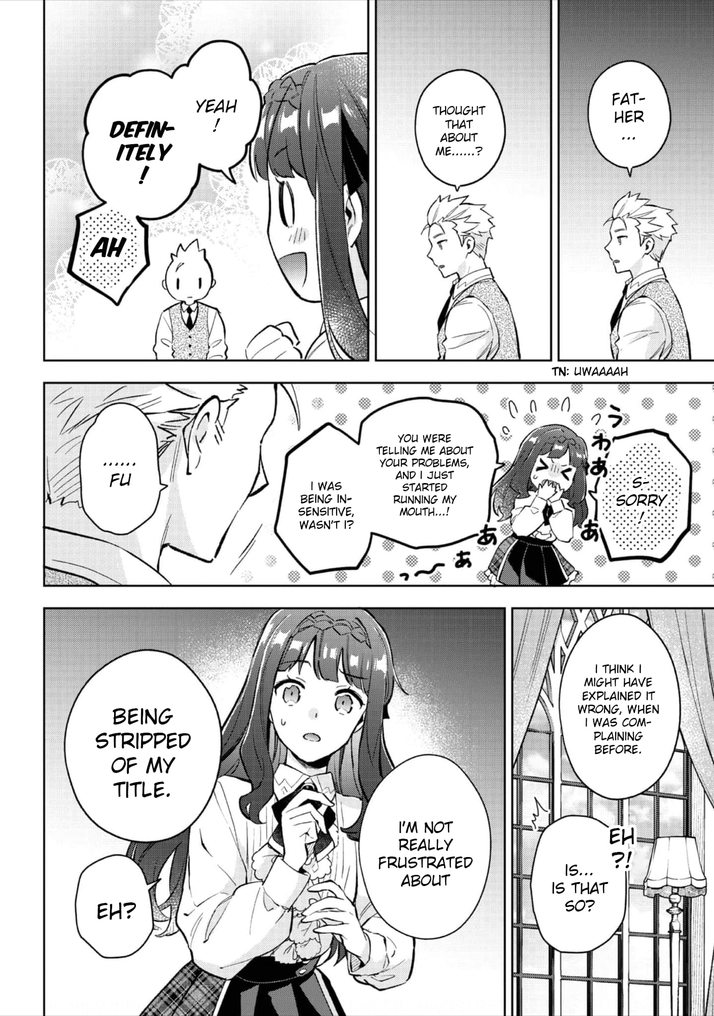 Akutou Ikka no Mana Musume, Tensei Saki mo Otome Game no Gokudou Reijou deshita.: Saijoukyuu Rank no Akuyaku-sama, Sono Dekiai wa Fuyou desu! @COMIC Chapter 20 page 15