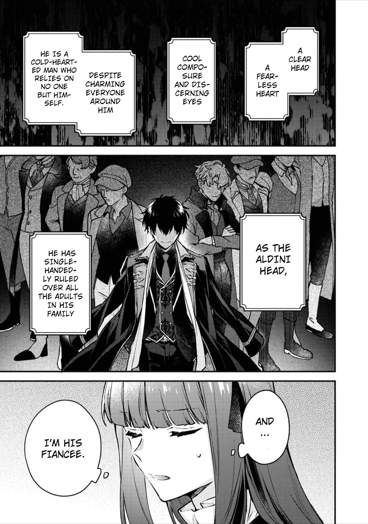 Akutou Ikka no Mana Musume, Tensei Saki mo Otome Game no Gokudou Reijou deshita.: Saijoukyuu Rank no Akuyaku-sama, Sono Dekiai wa Fuyou desu! @COMIC Chapter 2 page 6
