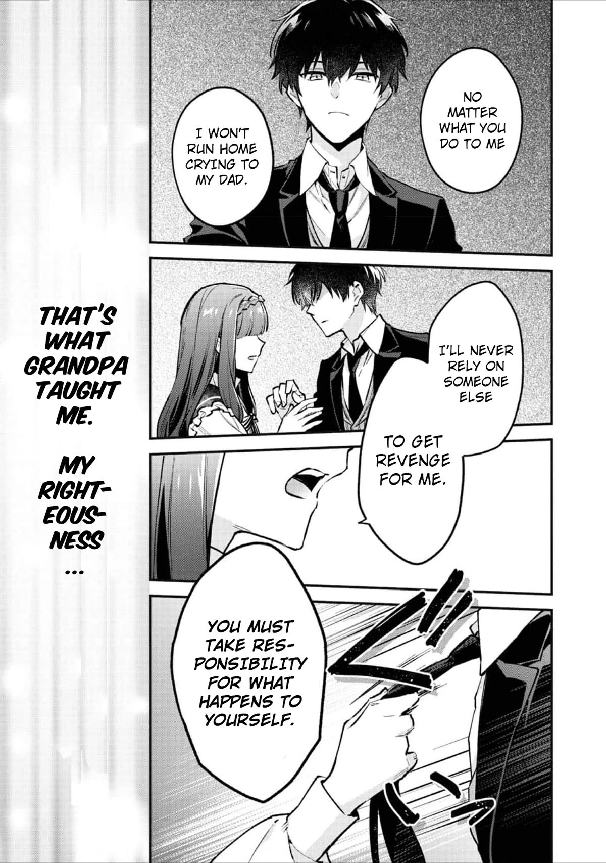 Akutou Ikka no Mana Musume, Tensei Saki mo Otome Game no Gokudou Reijou deshita.: Saijoukyuu Rank no Akuyaku-sama, Sono Dekiai wa Fuyou desu! @COMIC Chapter 2 page 16